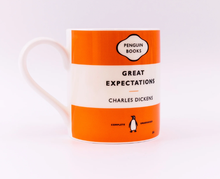 Penguin : Charles Dickens Great Expectations Mug - Mugg med den ikoniska klassikerdesignen - 2
