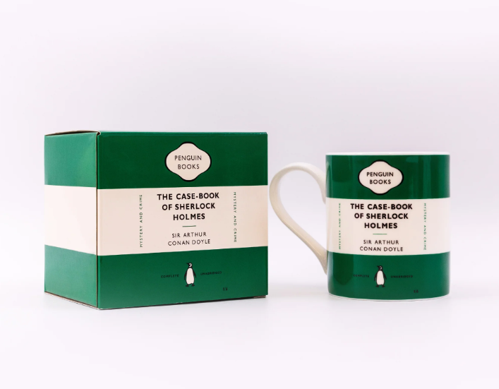 Penguin : Sir Arthur Conan Doyle The Casebook of Sherlock Holmes Mug - Mugg med den ikoniska klassikerdesignen