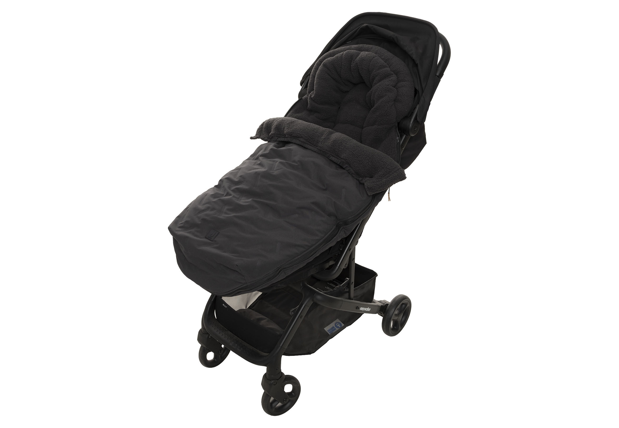 Jollein Åkpåse buggy/stroller Embossed Nearly Black