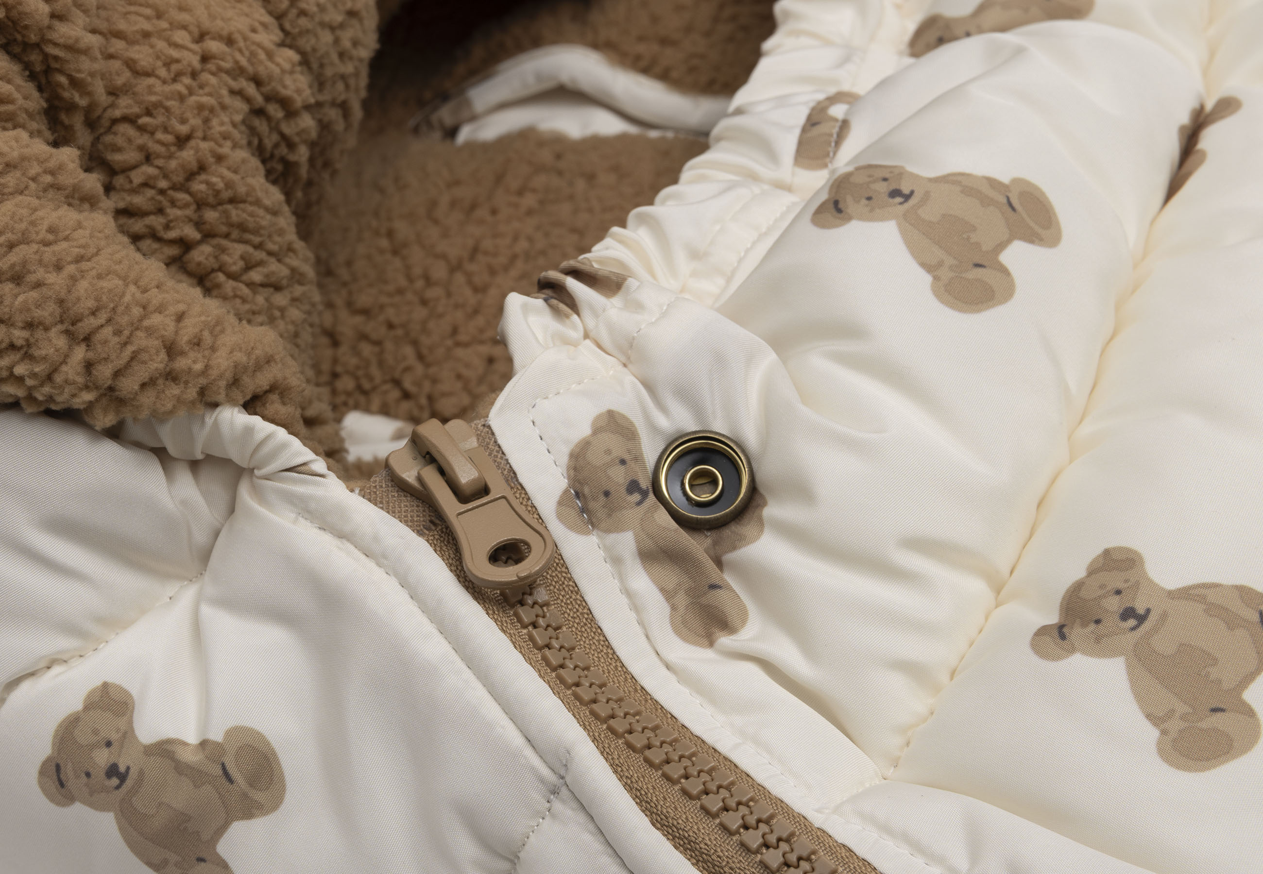 Jollein Åkpåse 0+ 3/5p Puffed Mini Teddy Bear - 7