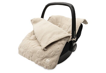 Jollein Åkpåse 0+ 3/5p  Miffy Jacquard Teddy Sand