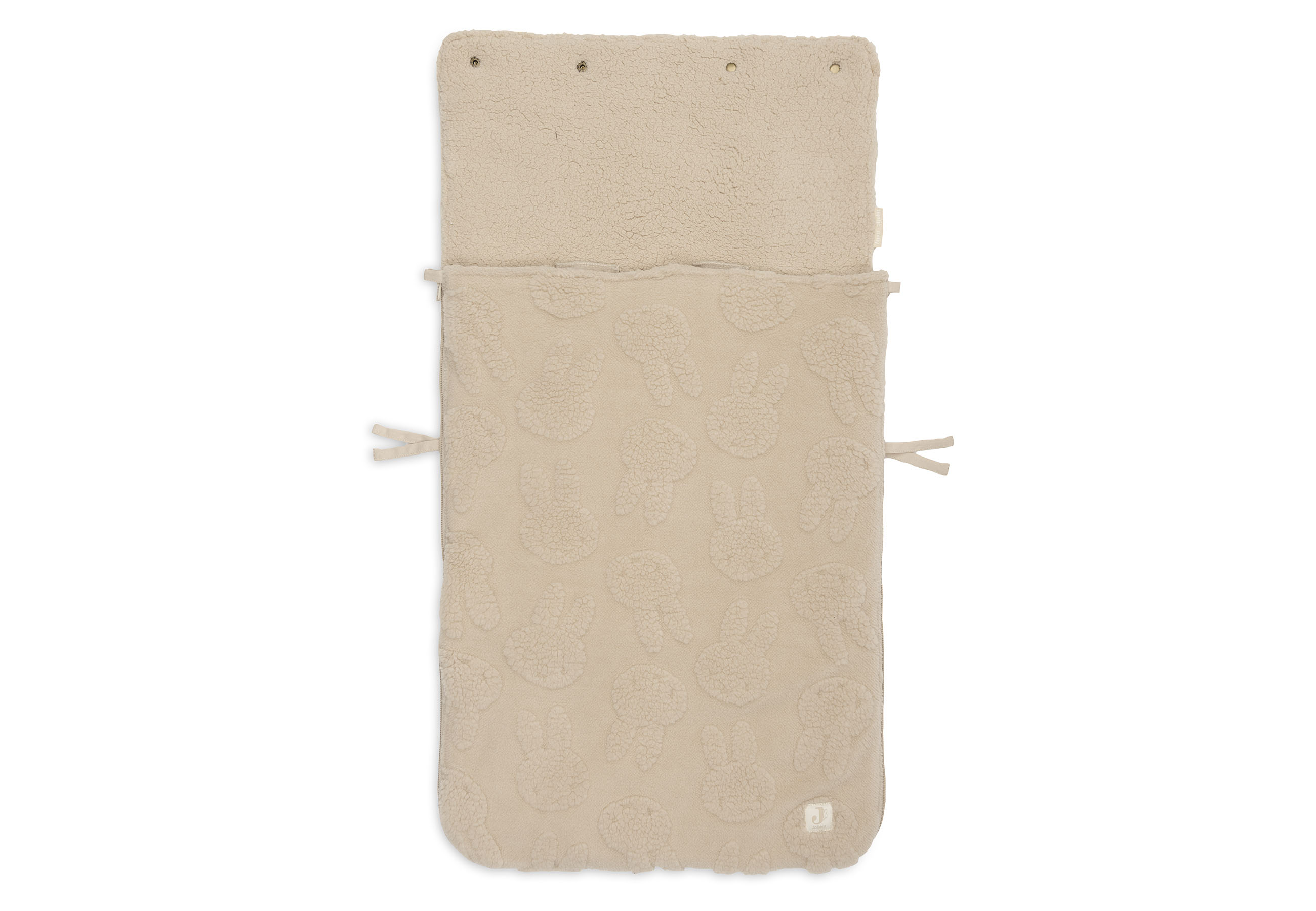 Jollein Åkpåse 0+ 3/5p  Miffy Jacquard Teddy Sand - 5