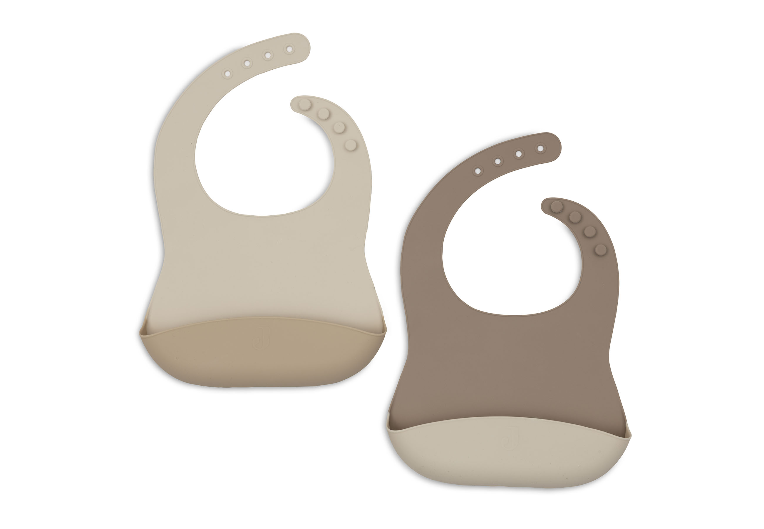 Jollein Haklapp Silikon Natural Shades (2-pack)