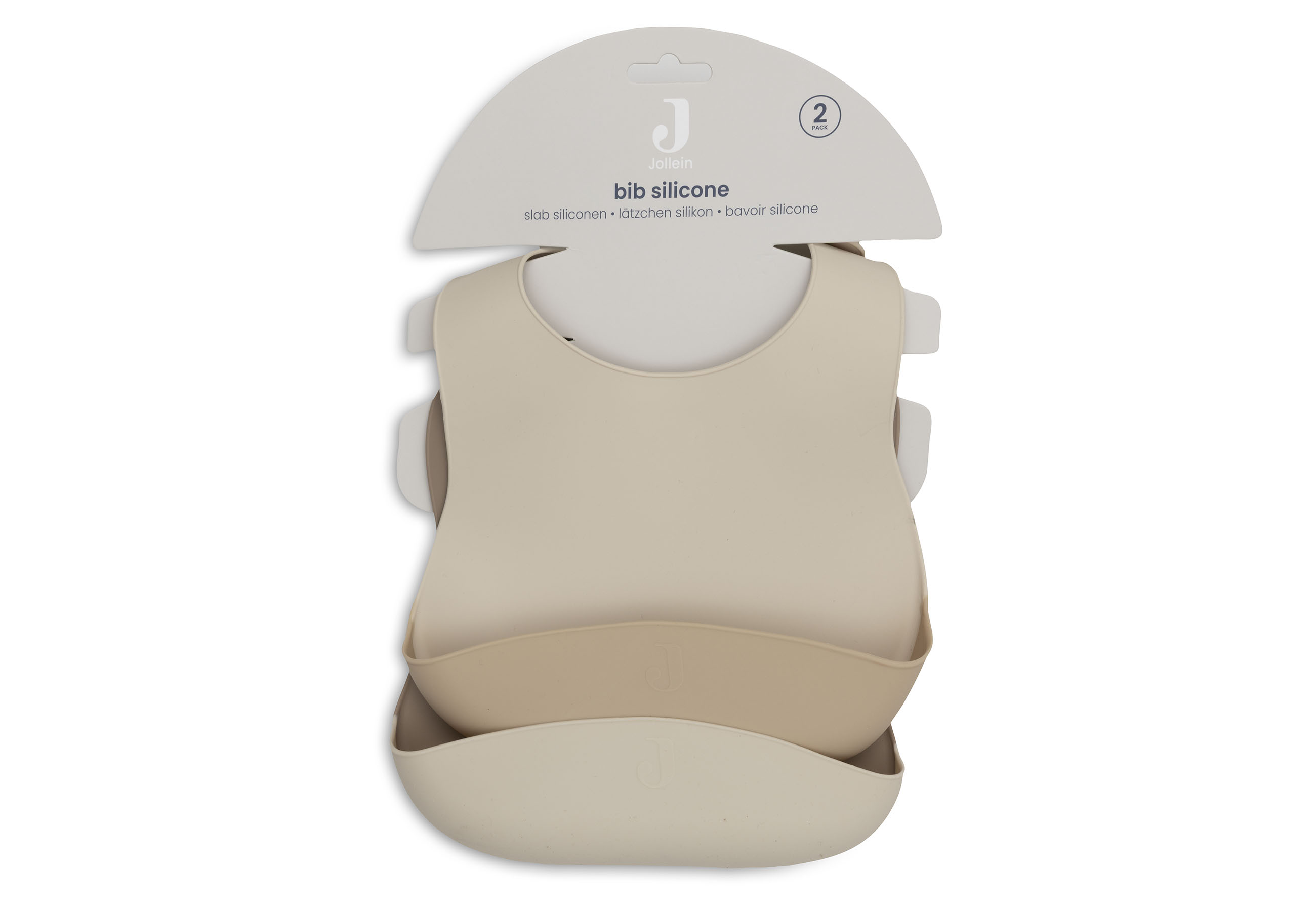 Jollein Haklapp Silikon Natural Shades (2-pack) - 3