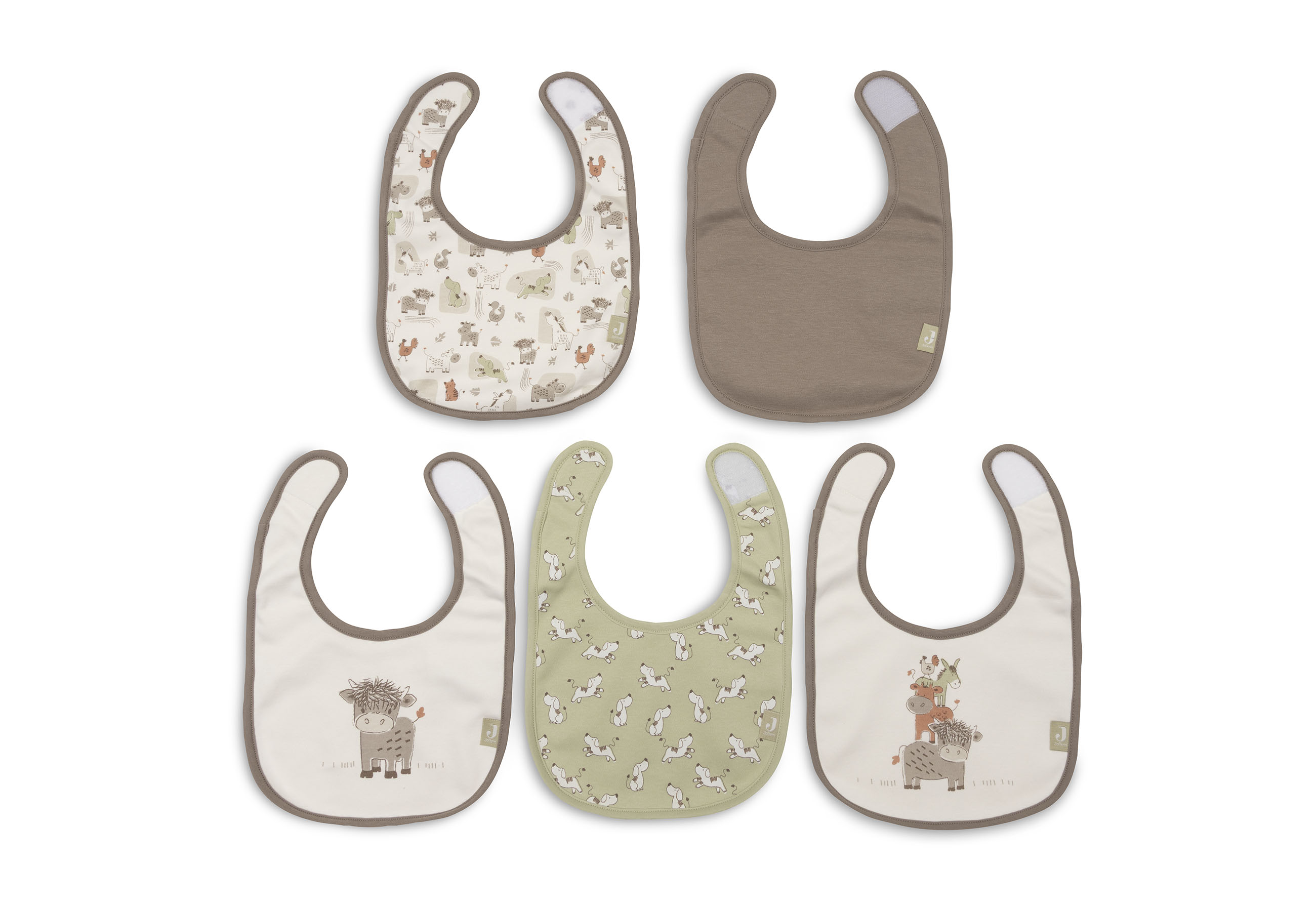 Jollein Haklapp Vattentät Barn Buddies (5pack) - 2