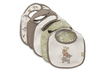 Jollein Haklapp Vattentät Barn Buddies (5pack)