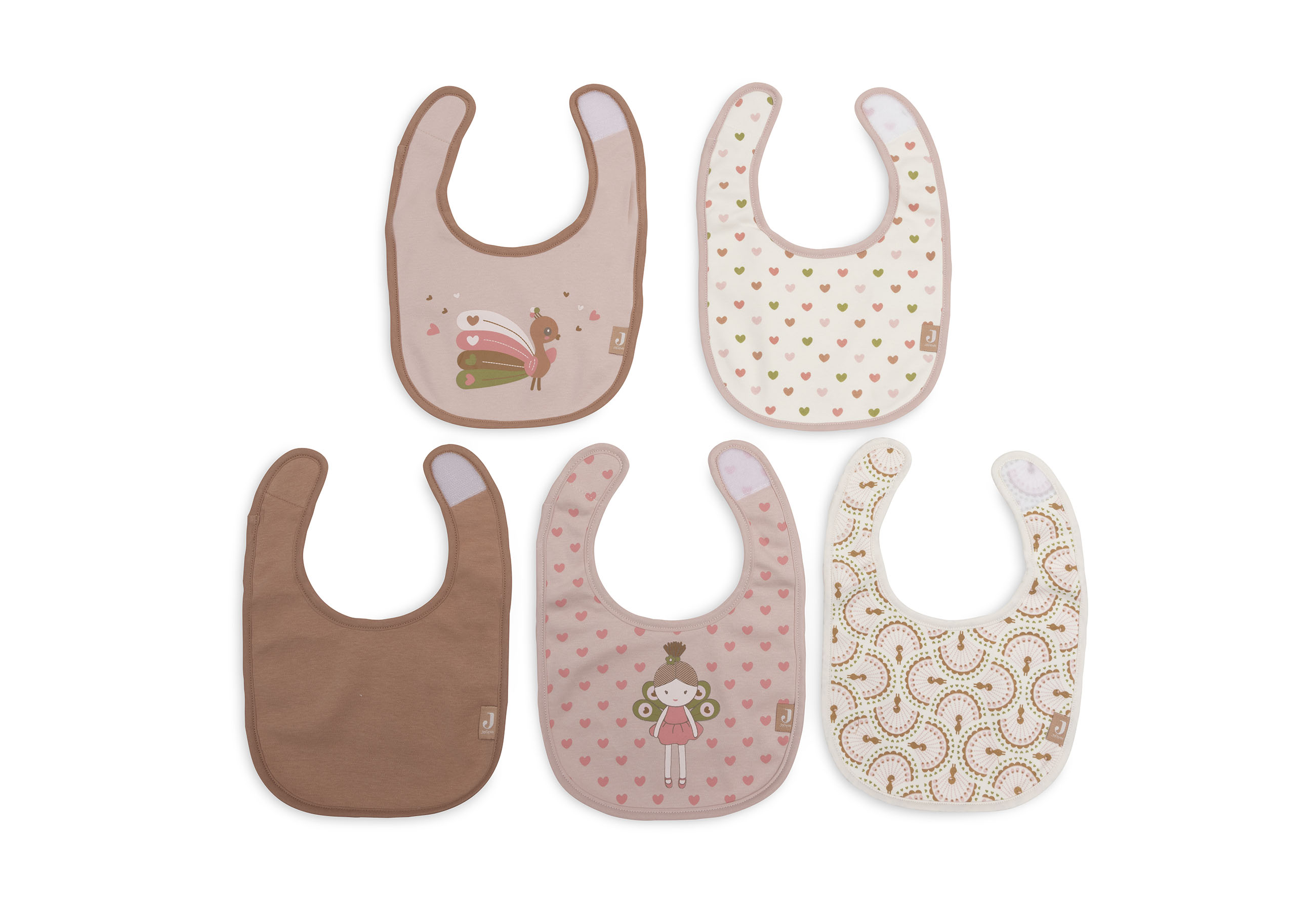 Jollein Haklapp Vattentät Soft Plumes (5pack) - 2