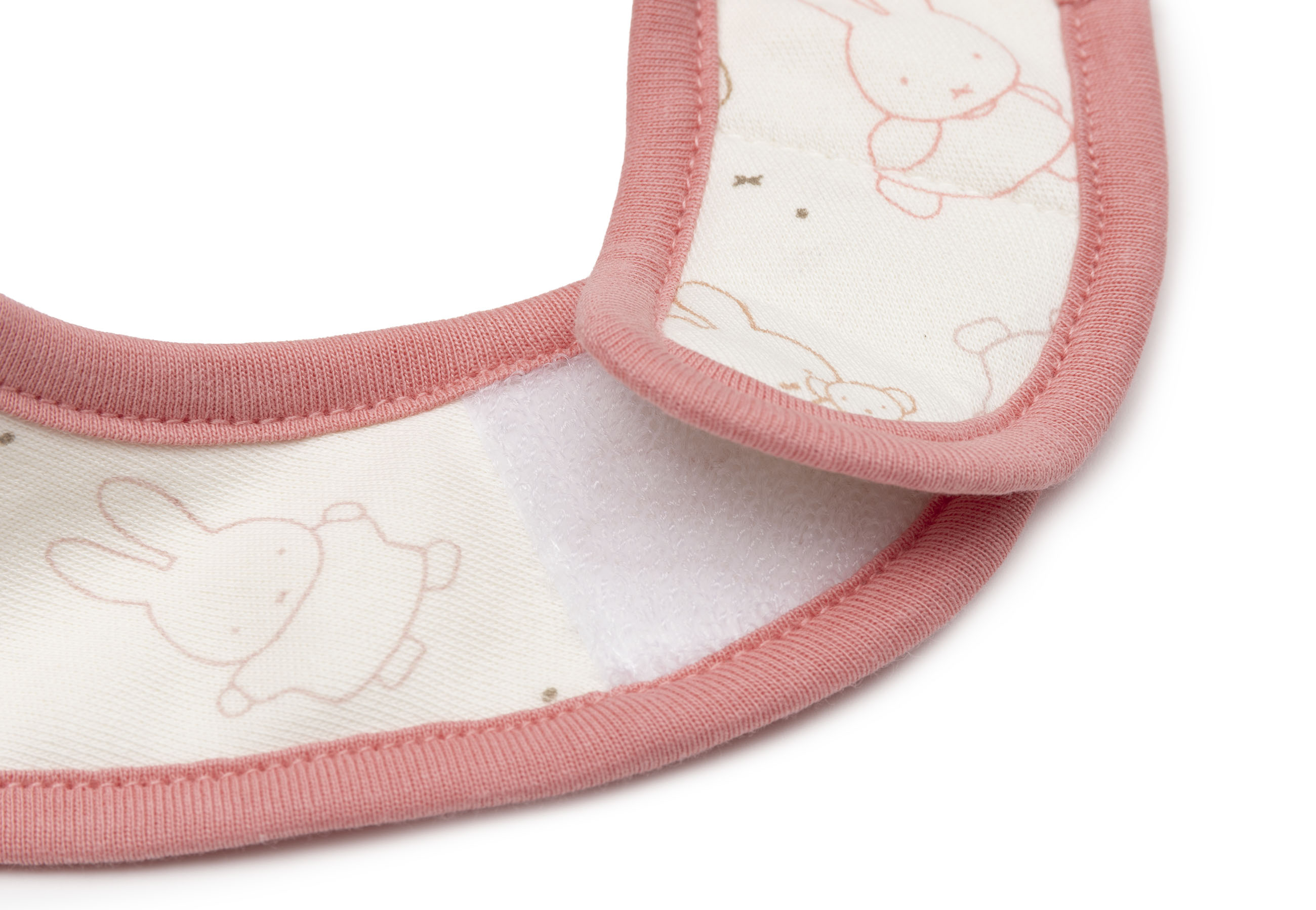 Jollein Haklapp Vattentät Miffy Moments Silk Rose (5pack) - 4