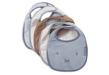 Jollein Haklapp Vattentät Miffy Moments Cloudy Blue (5pack)