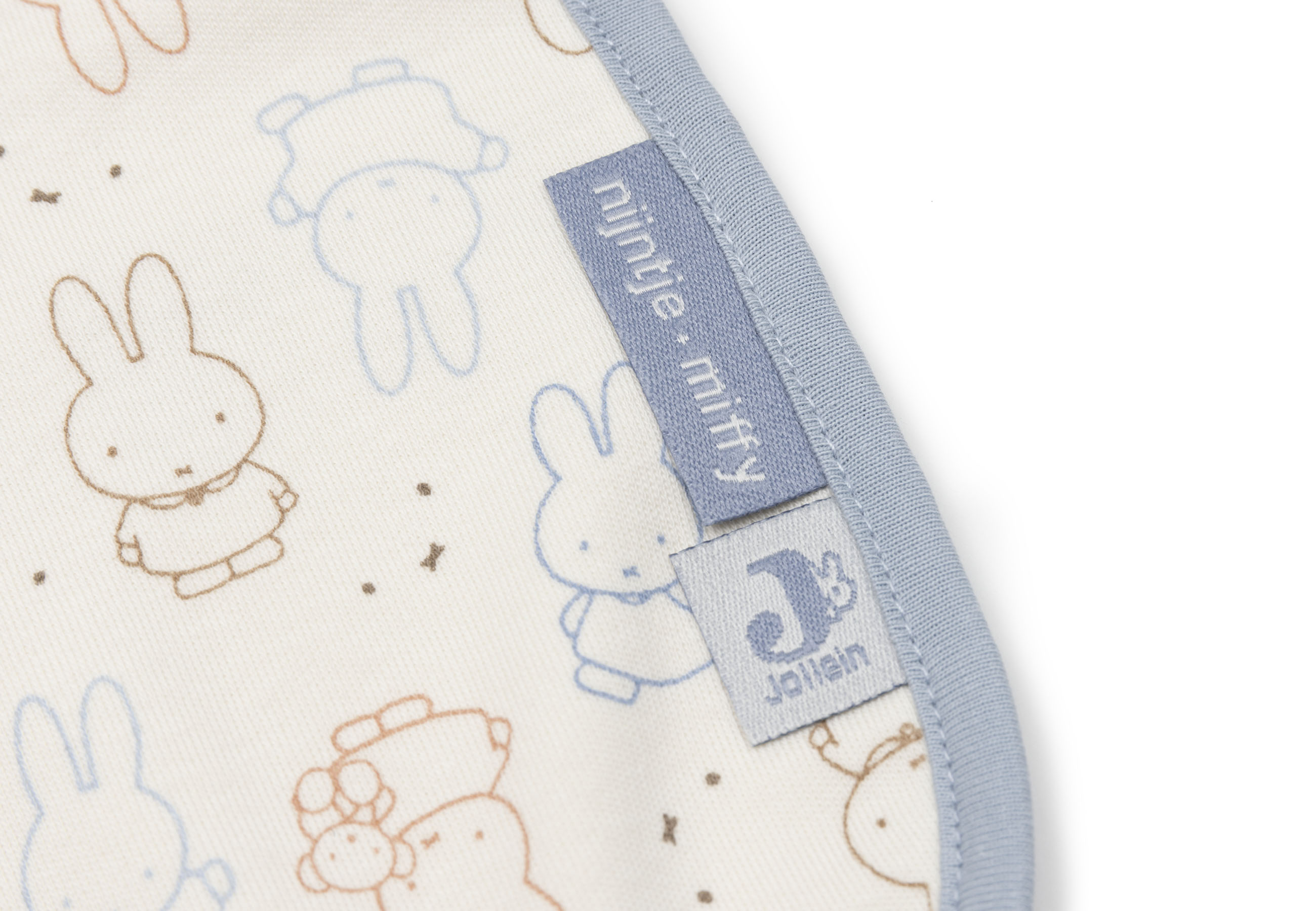 Jollein Haklapp Vattentät Miffy Moments Cloudy Blue (5pack) - 5