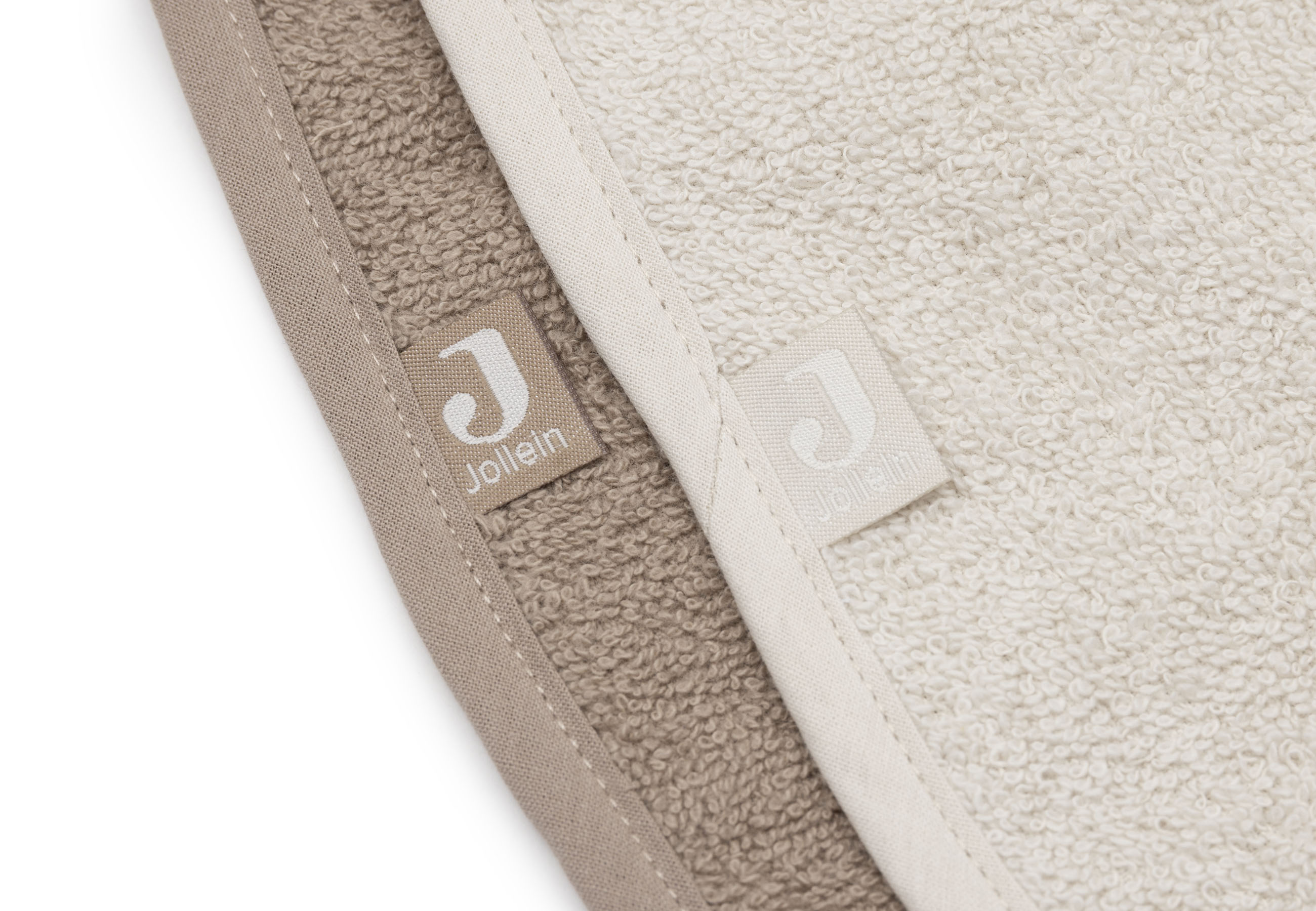 Jollein Haklapp Frotté Sand/Milky Coffee (2pack) - 5