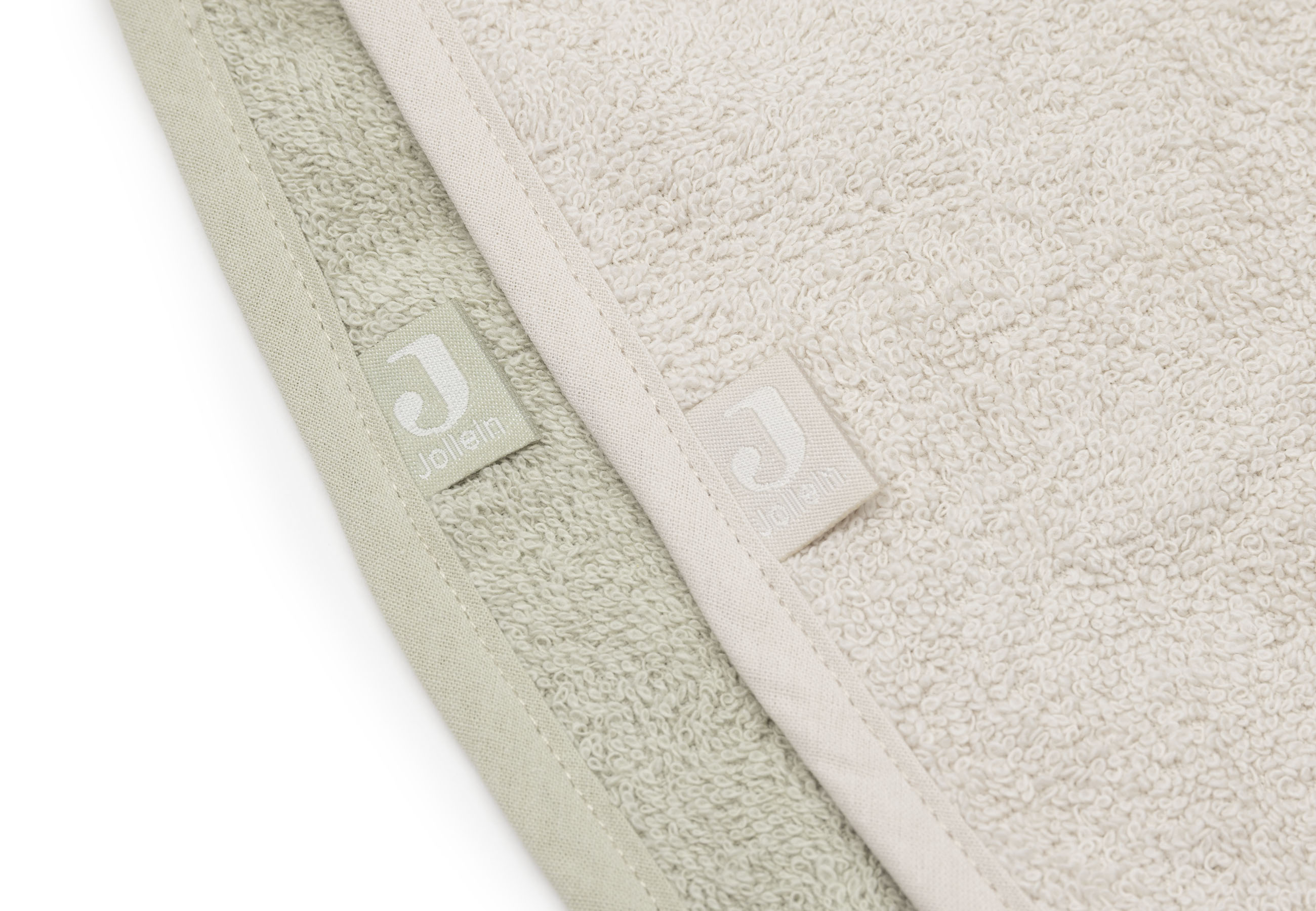 Jollein Haklapp Frotté Soft Matcha/Sand (2pack) - 5