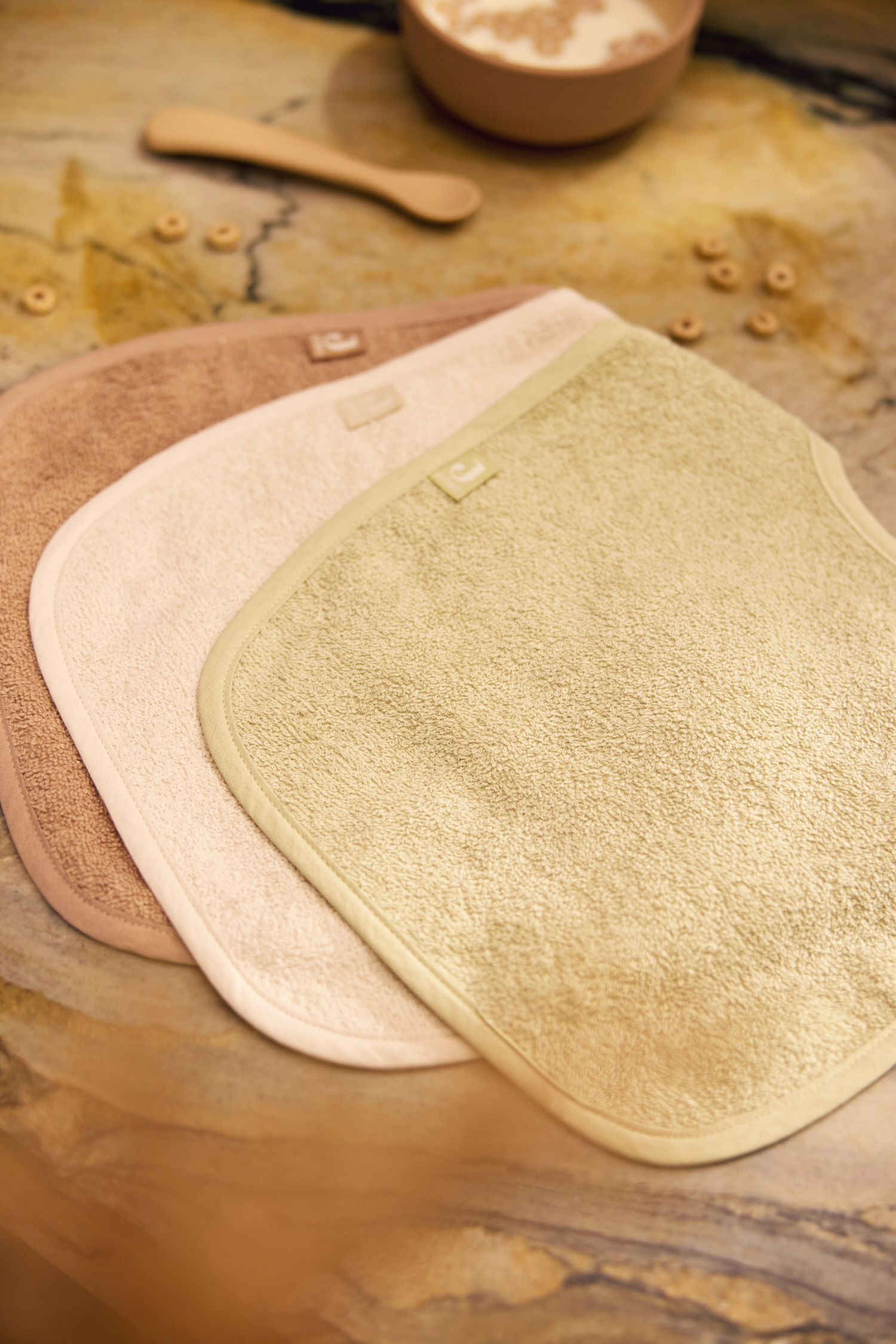Jollein Haklapp Frotté Soft Matcha/Sand (2pack) - 7