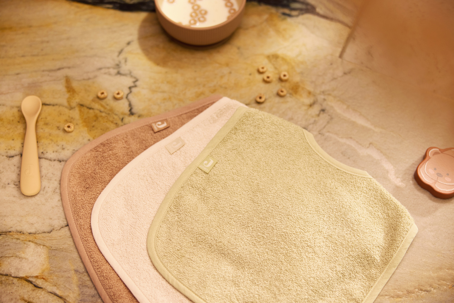 Jollein Haklapp Frotté Soft Matcha/Sand (2pack) - 8