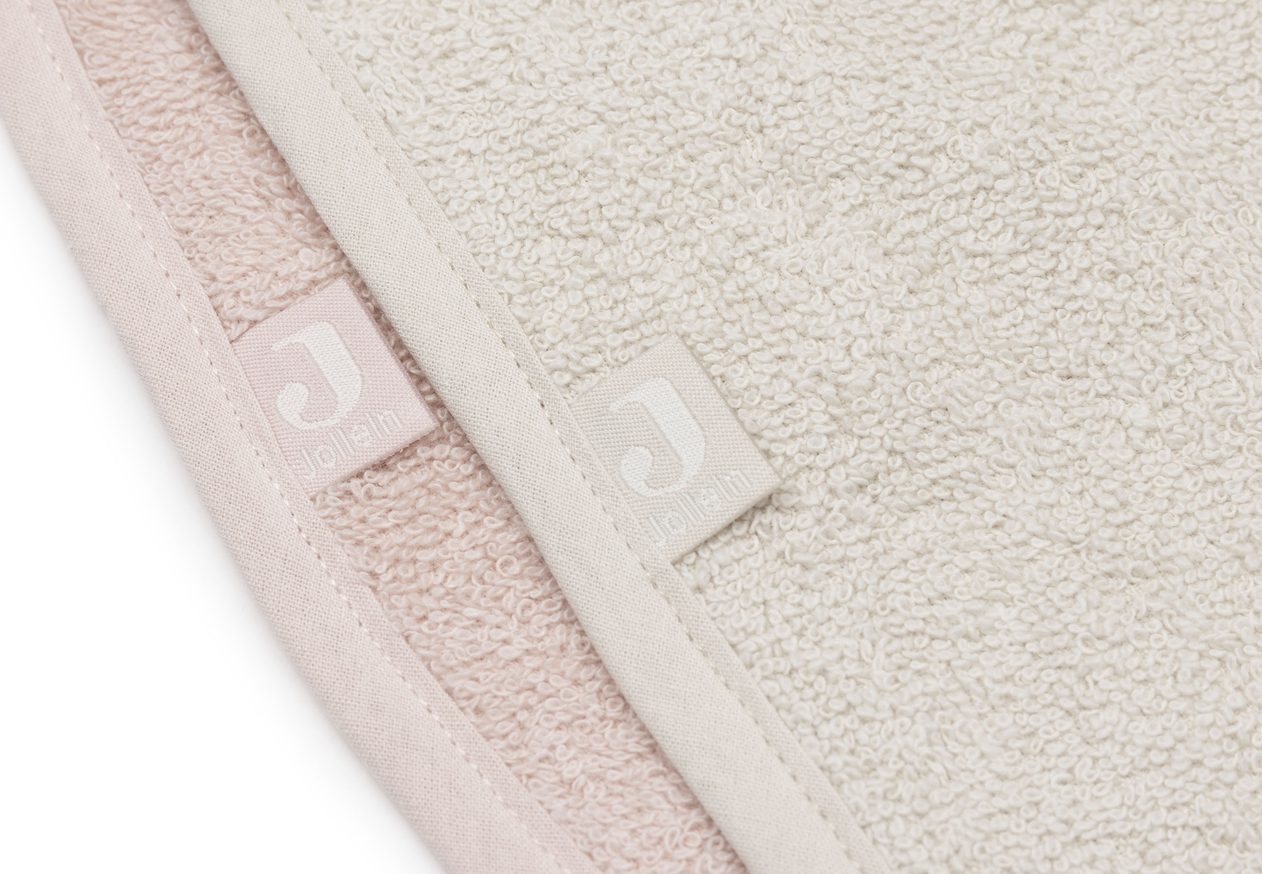 Jollein Haklapp Frotté Silk Rose/Sand (2pack) - 5