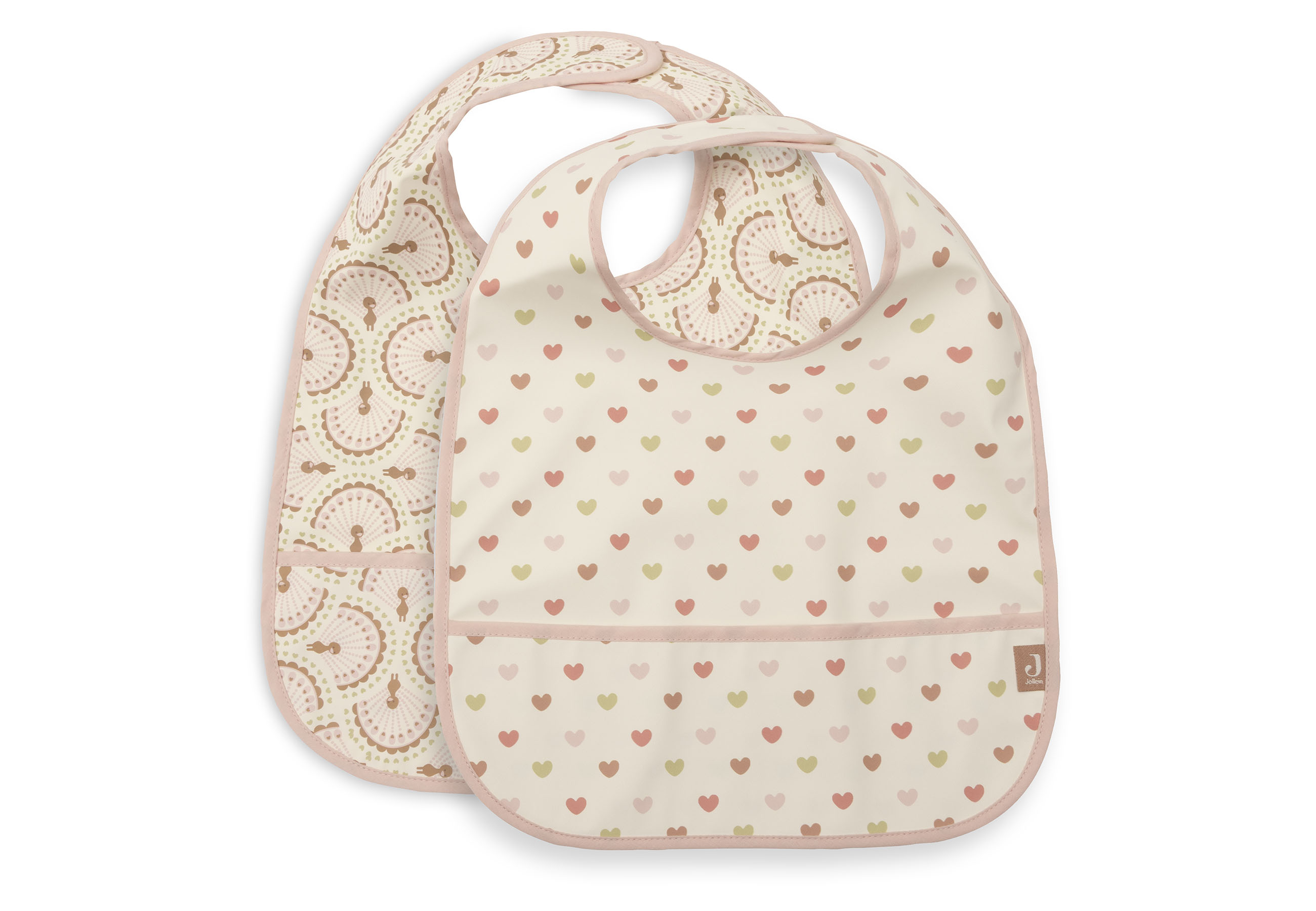 Jollein Haklapp Vattentät Soft Plumes (2pack)