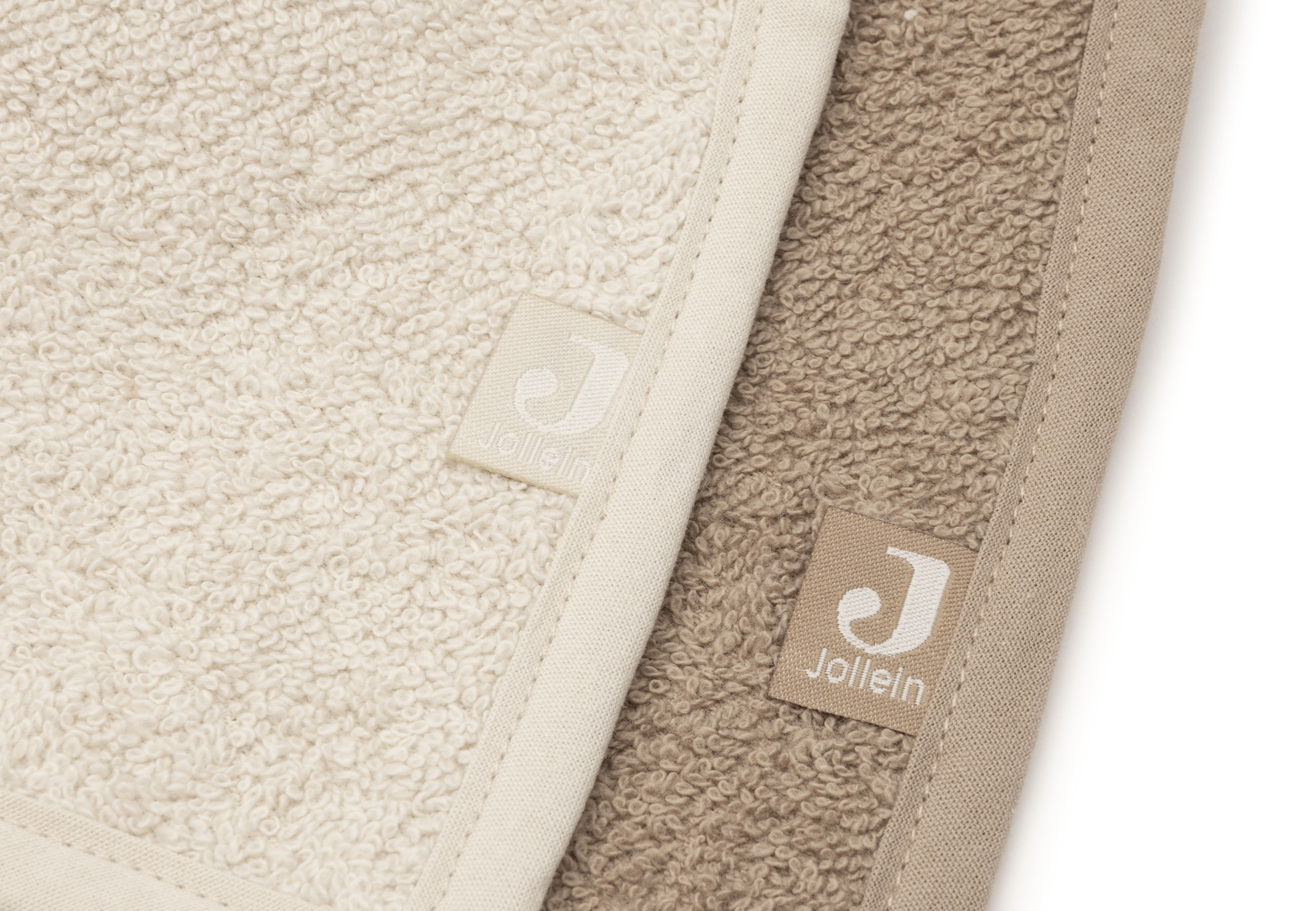 Jollein Haklapp Bandana Sand/Milky Coffee (2pack) - 4