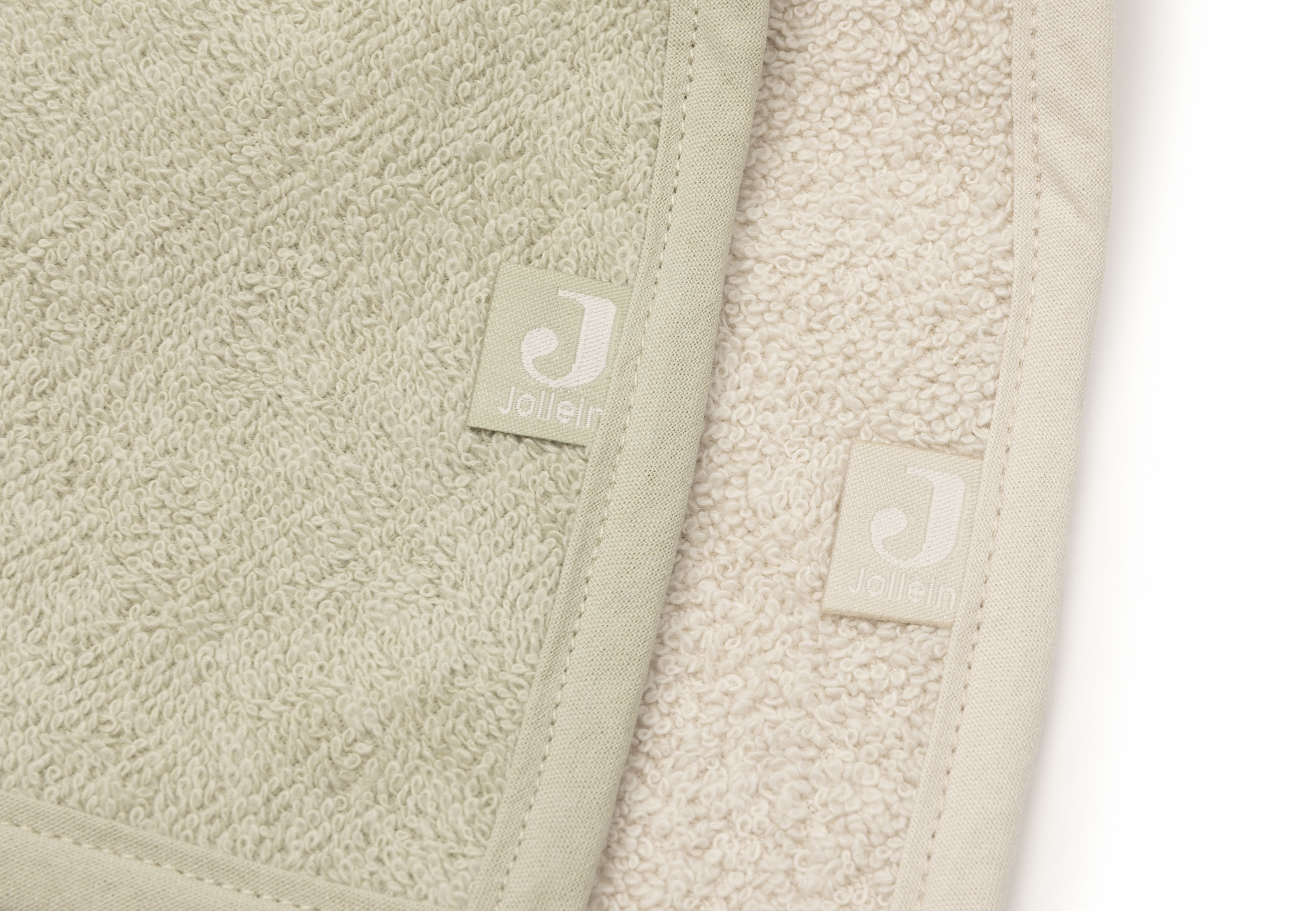 Jollein Haklapp Bandana Soft Matcha/Sand (2pack) - 5