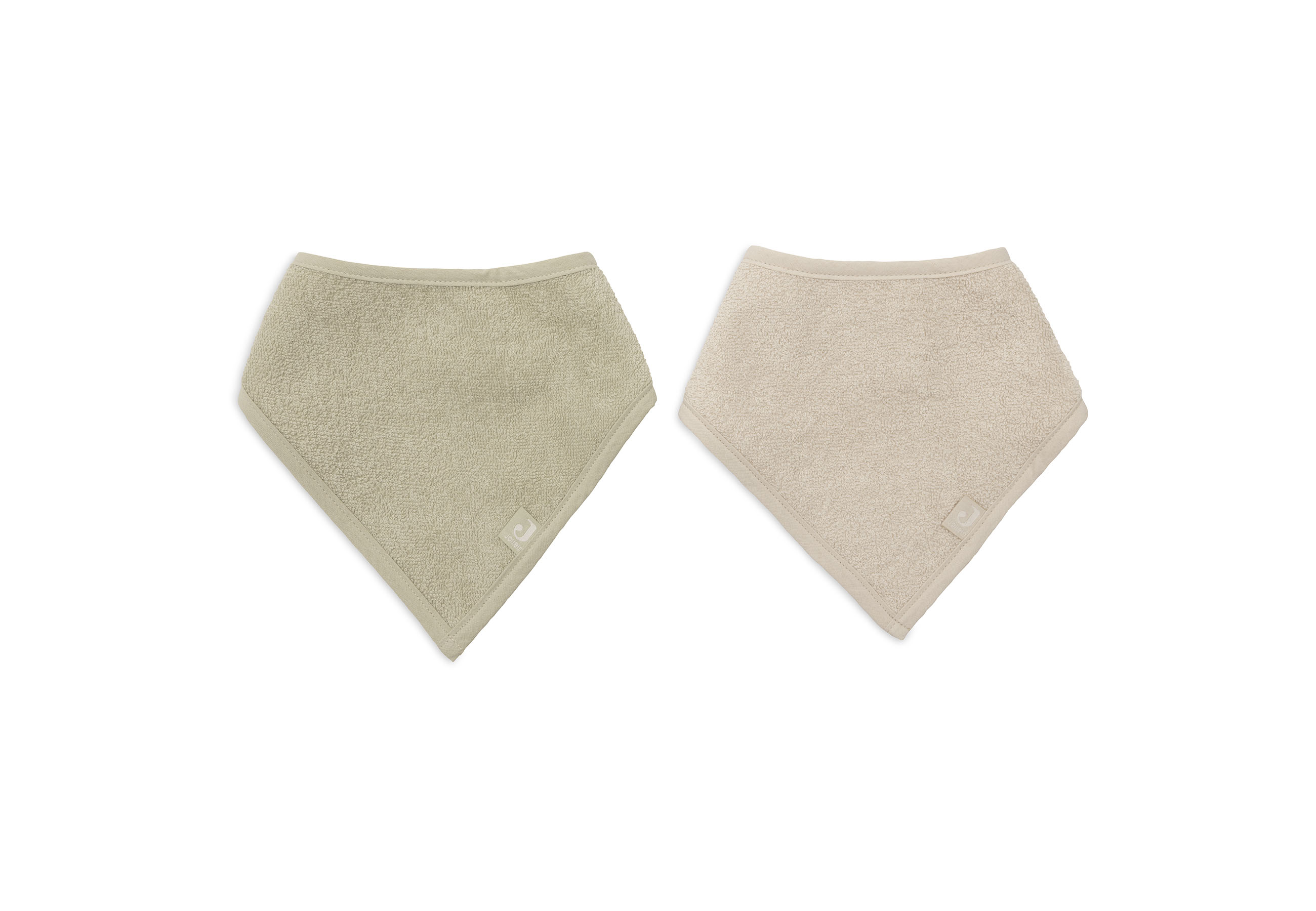 Jollein Haklapp Bandana Soft Matcha/Sand (2pack) - 2