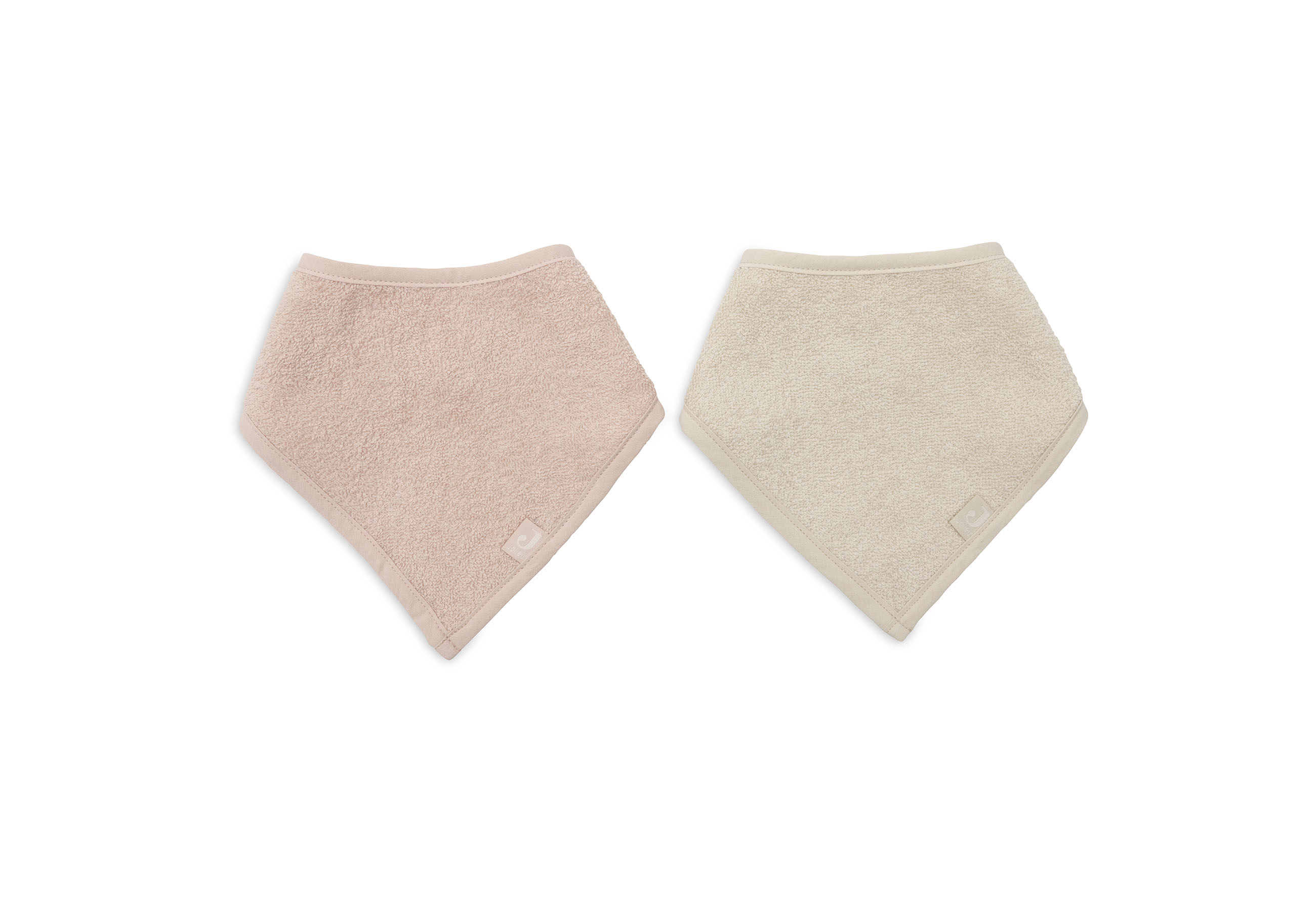 Jollein Haklapp Bandana Silk Rose/Sand (2pack) - 2