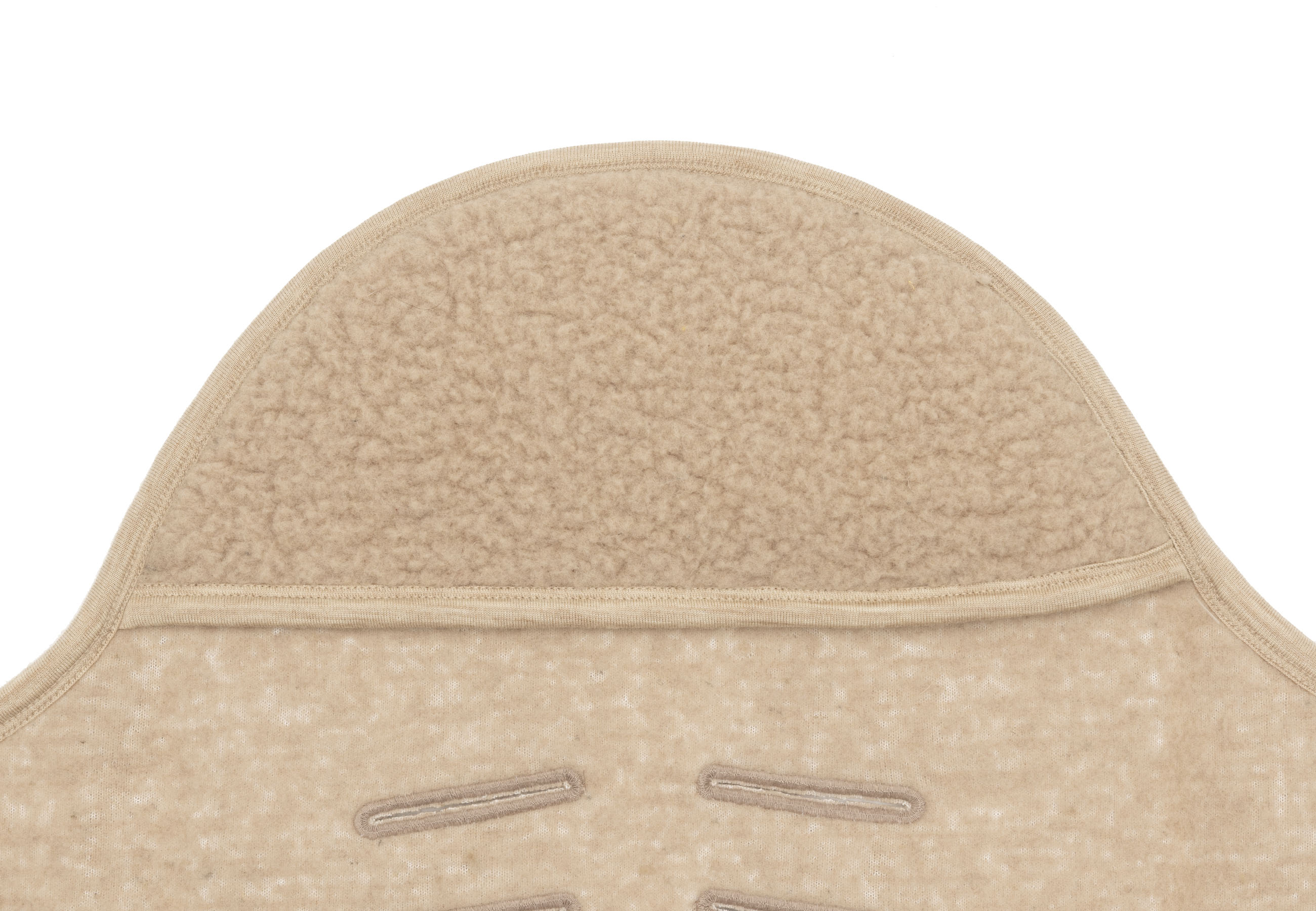 Jollein Omlottåkpåse Sherpa Merino Wool Natural - 5