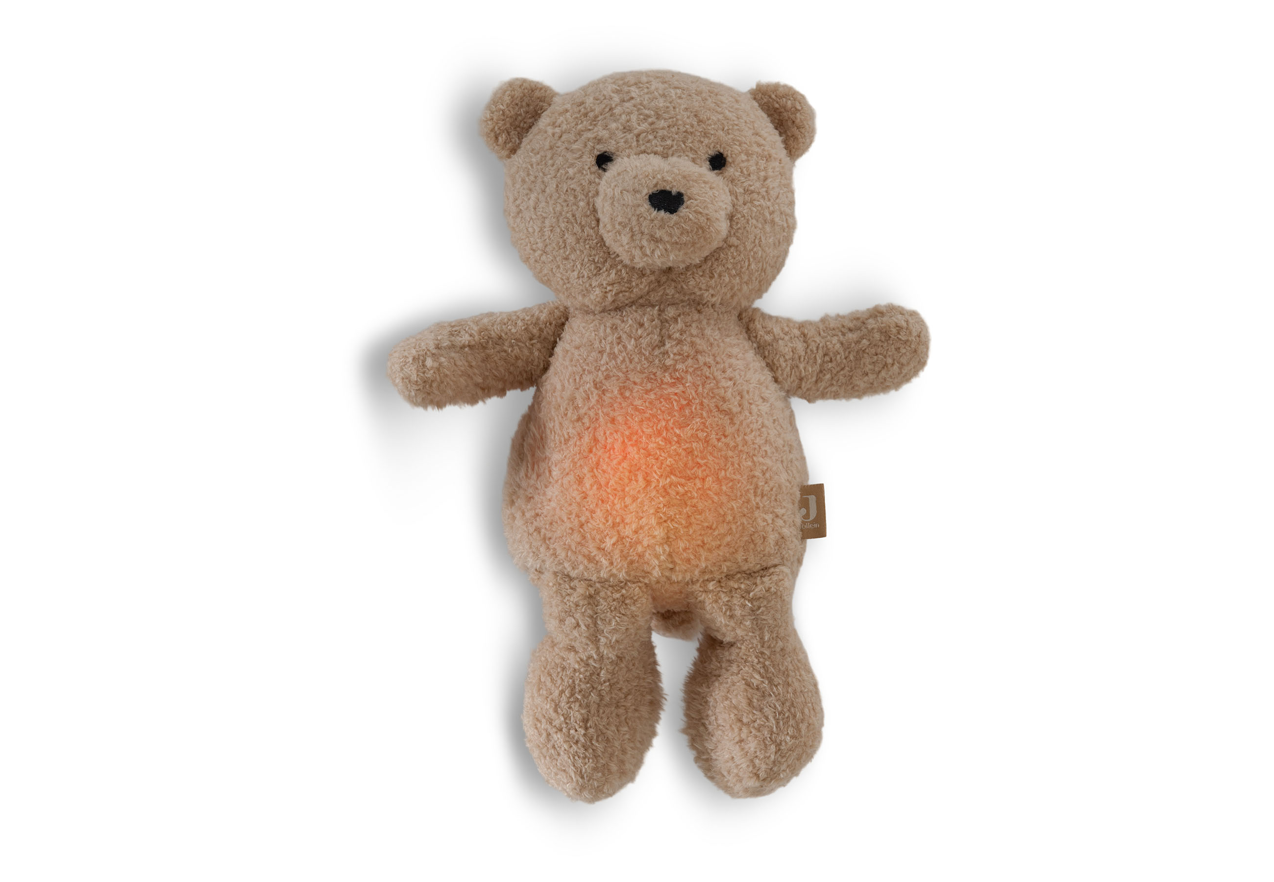 Jollein Gosedjur med nattlampa och hjärtljud Bear Brave - 5