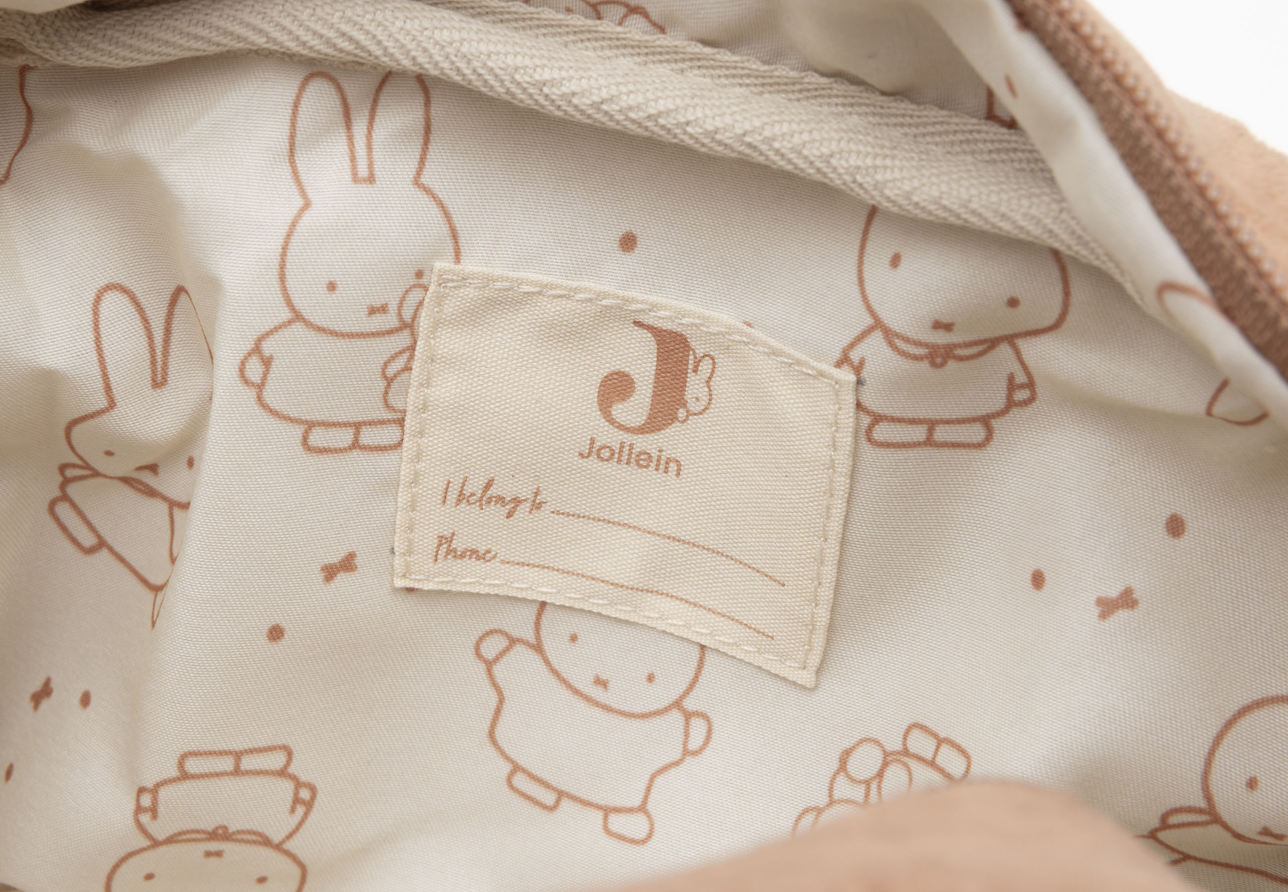 Jollein Necessär Miffy Moments Velvet Light Terra - 4