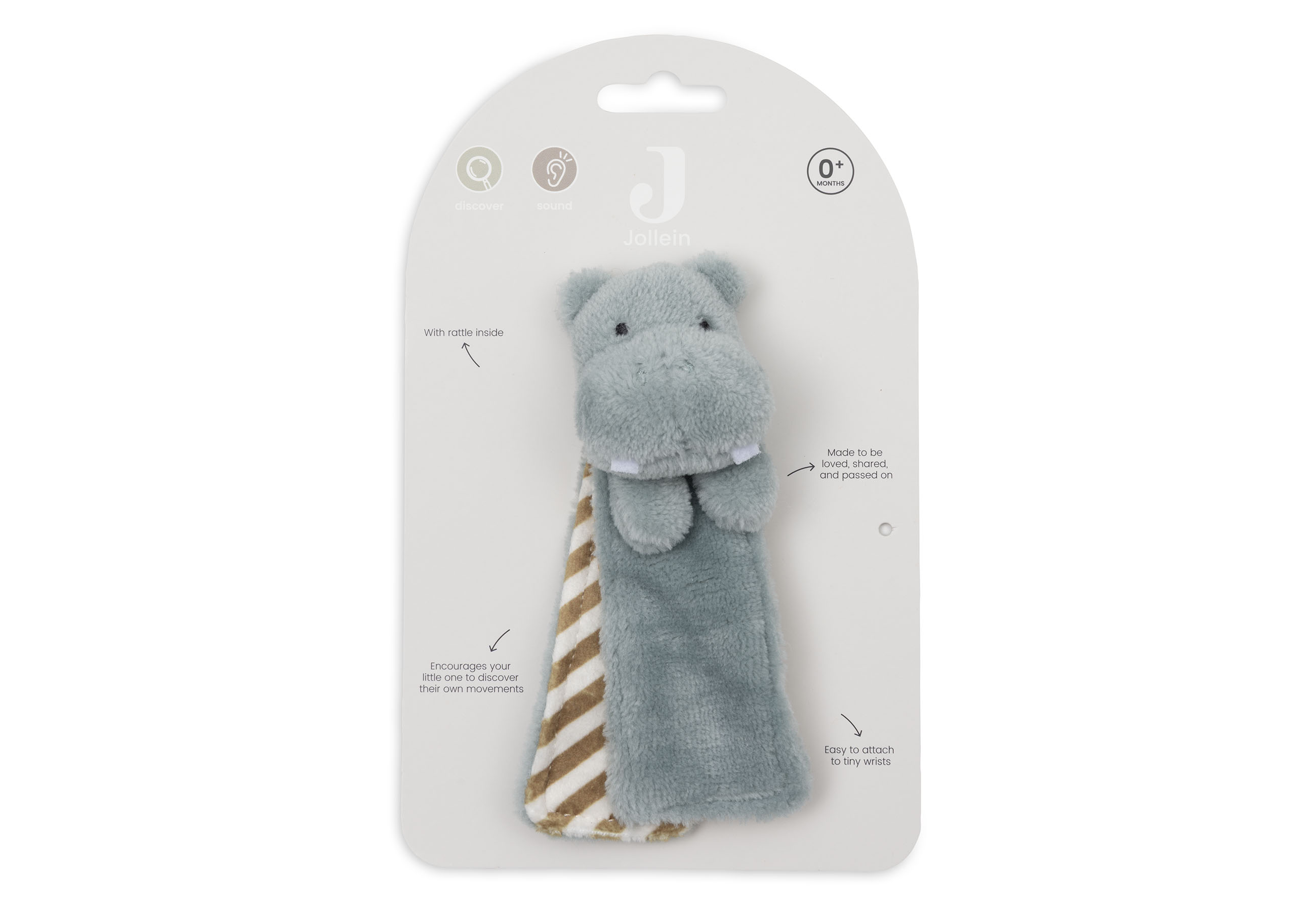 Jollein Handledskallra Hippo Happy - 4