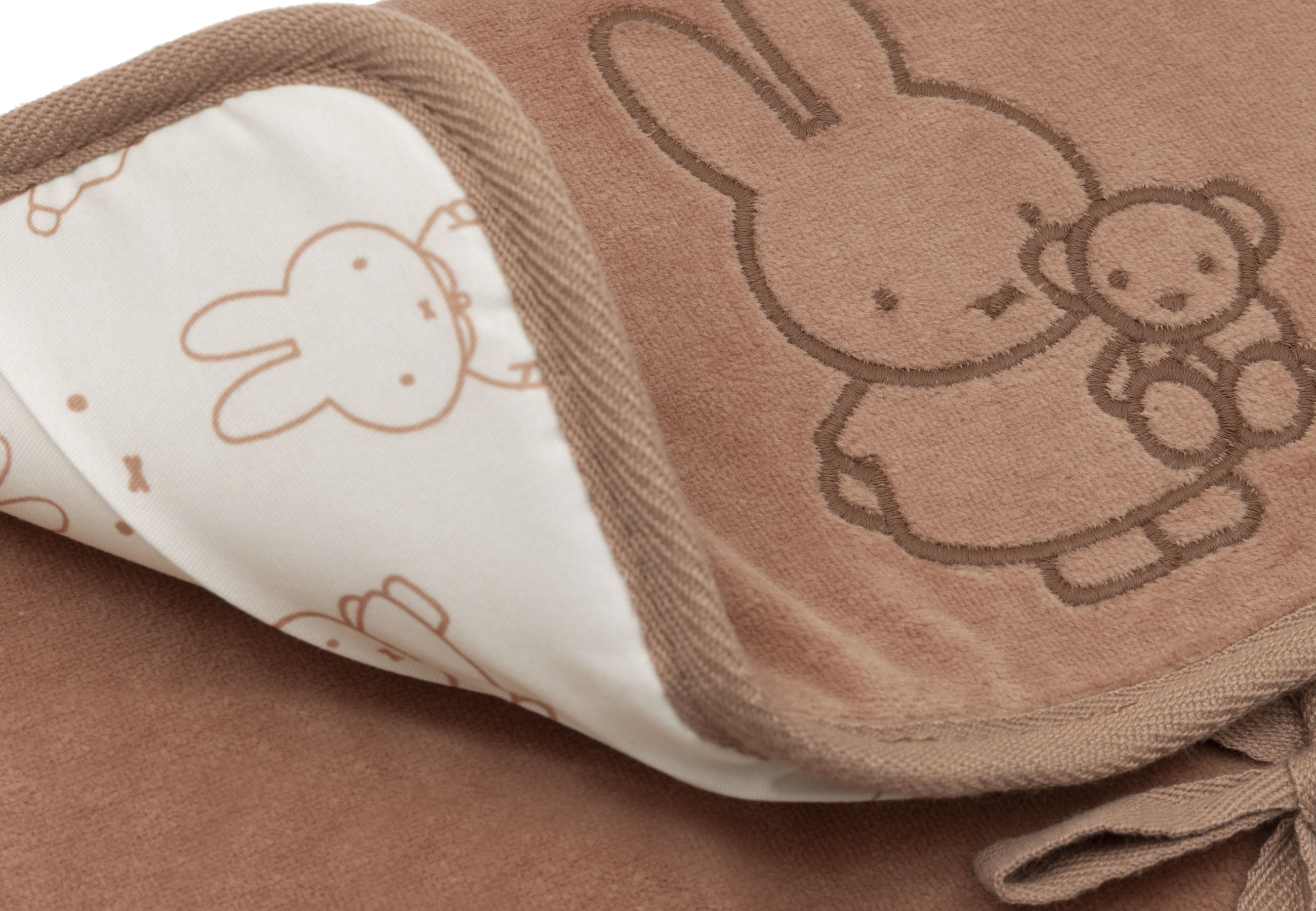 Jollein Skötunderlägg Miffy Moments Velvet Light Terra - 5
