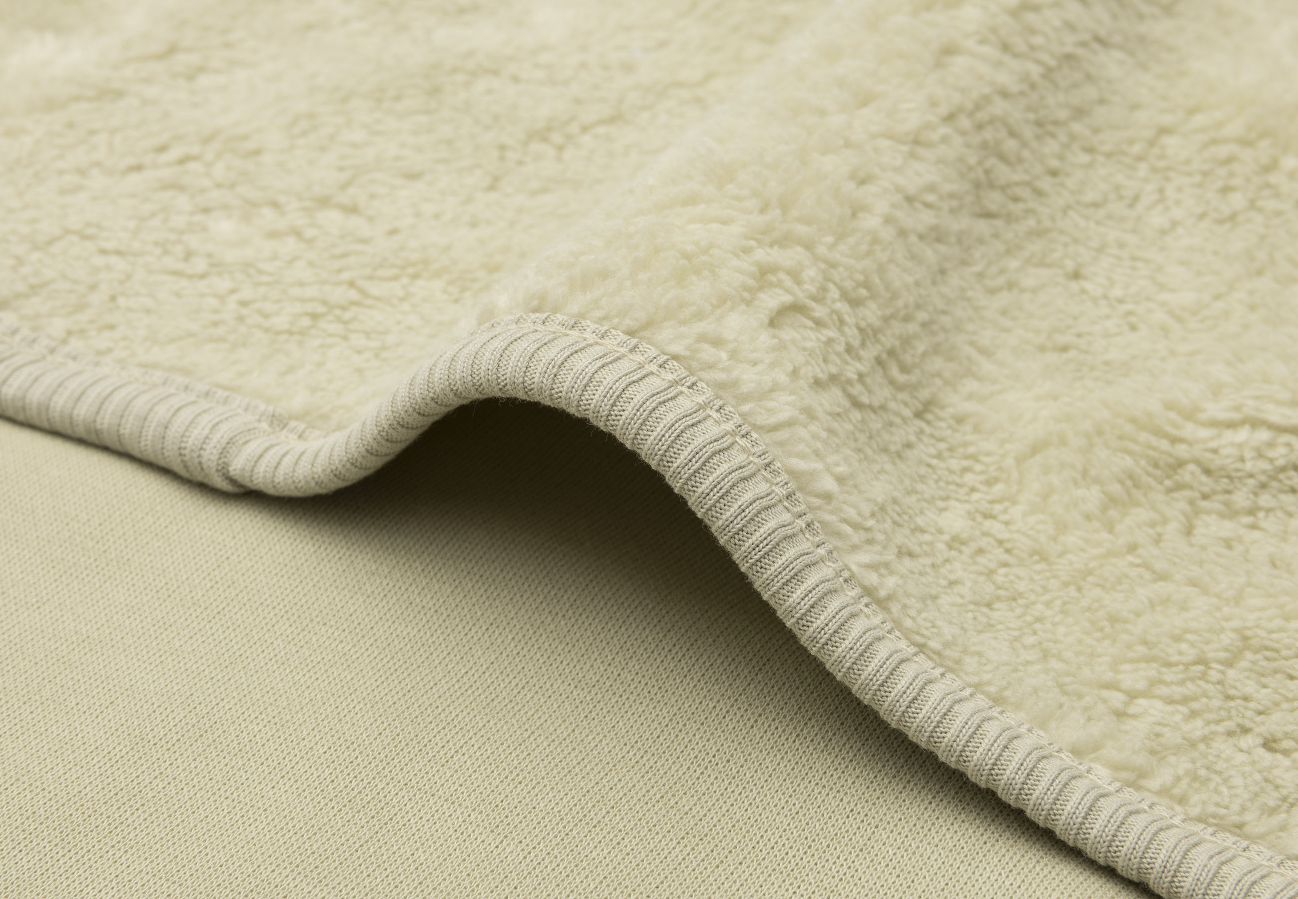 Jollein Babyfilt 75x100cm Basic Sherpa/Jersey Soft Matcha - 4