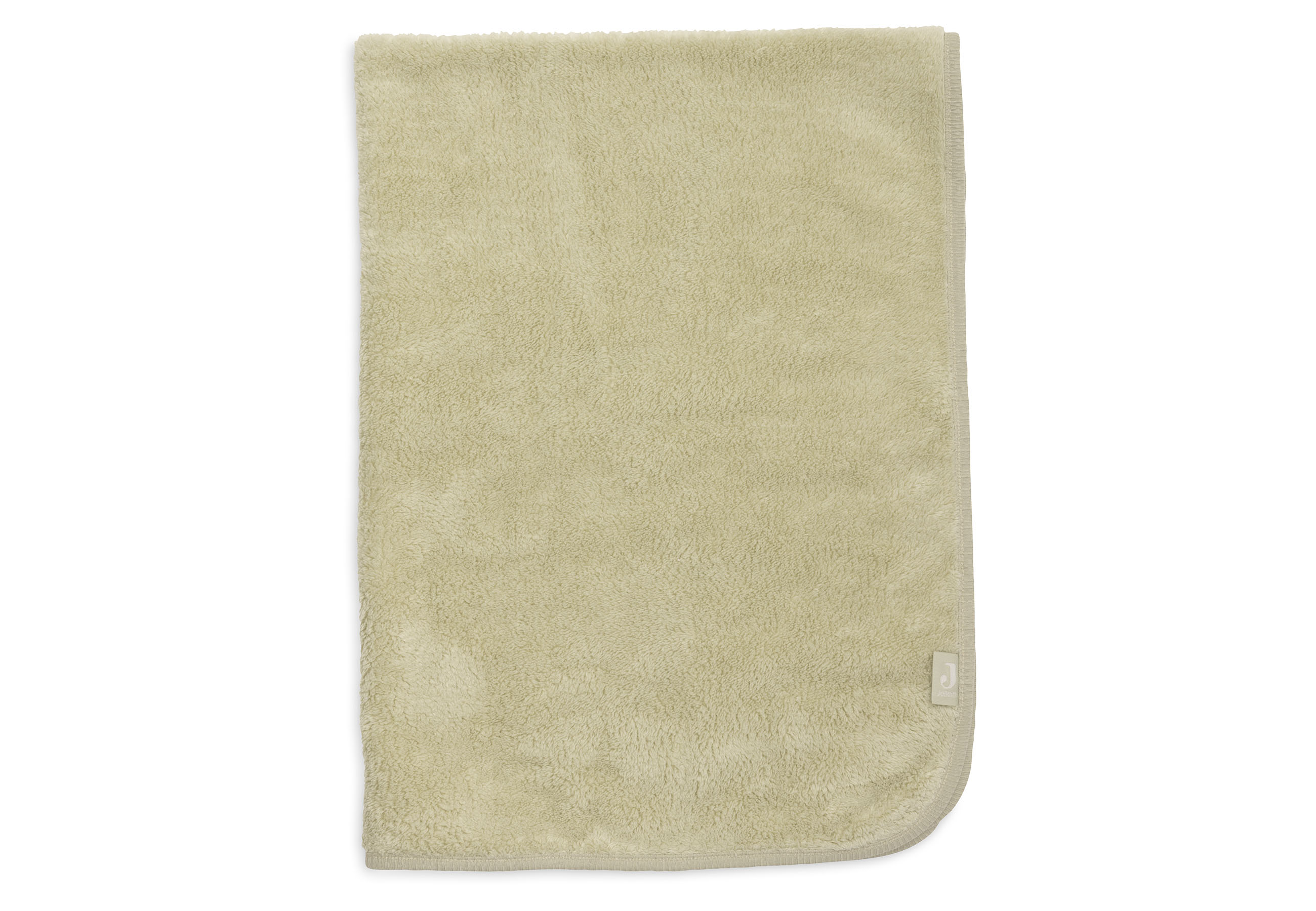Jollein Babyfilt 75x100cm Basic Sherpa/Jersey Soft Matcha - 5