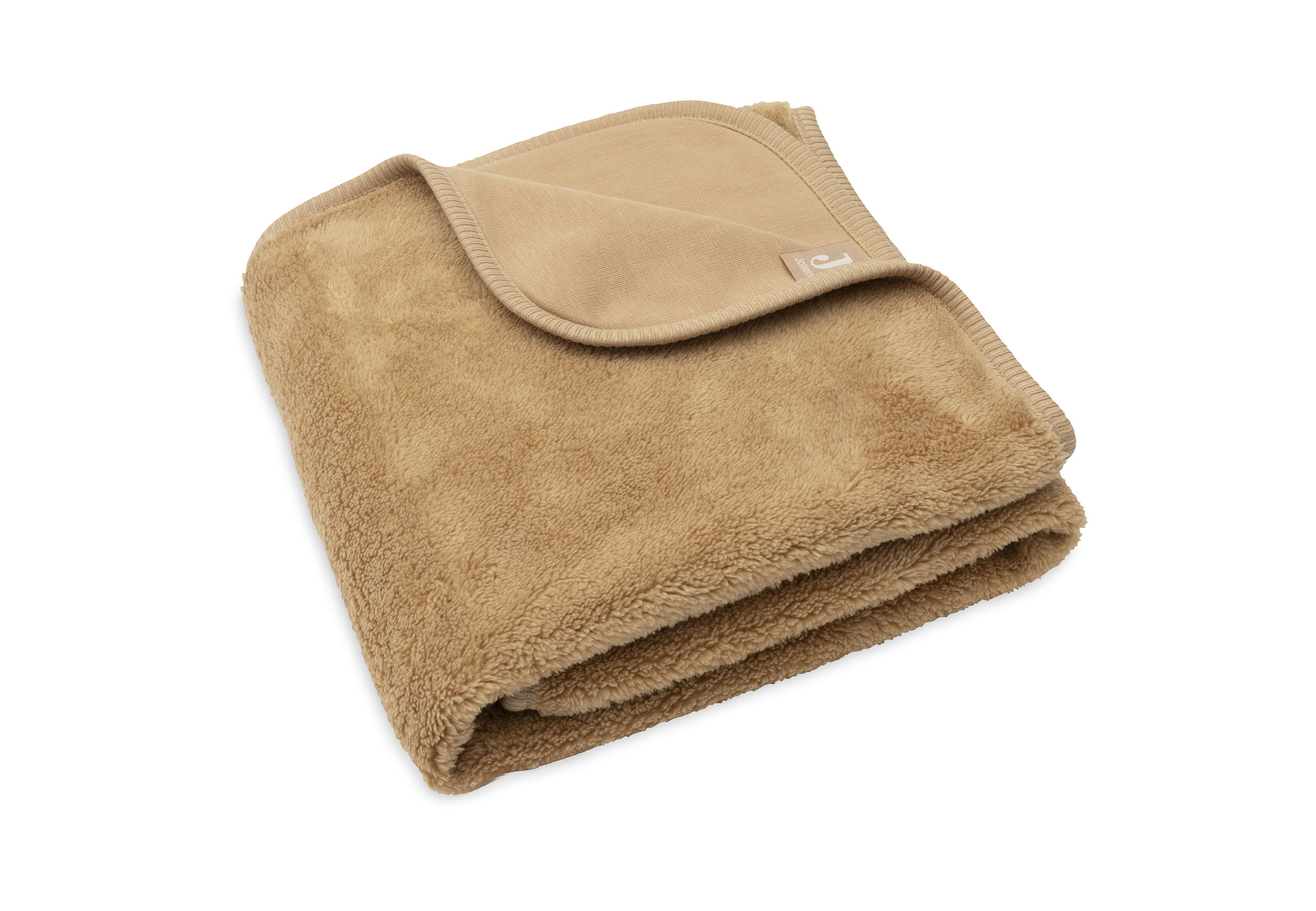 Jollein Babyfilt 75x100cm Basic Sherpa/Jersey Hazel