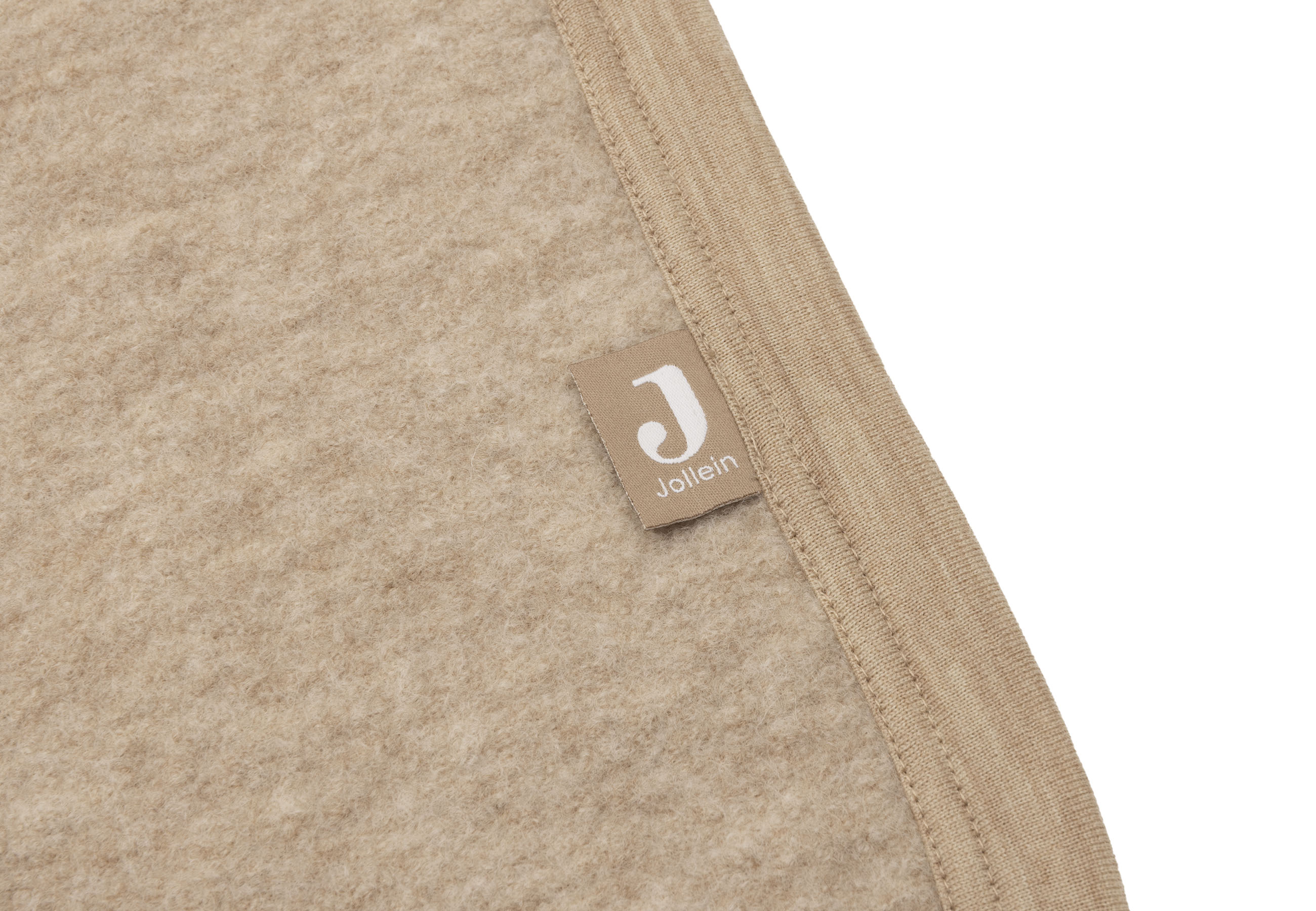 Jollein Babyfilt 75x100cm Merino Wool Felted Natural - 4