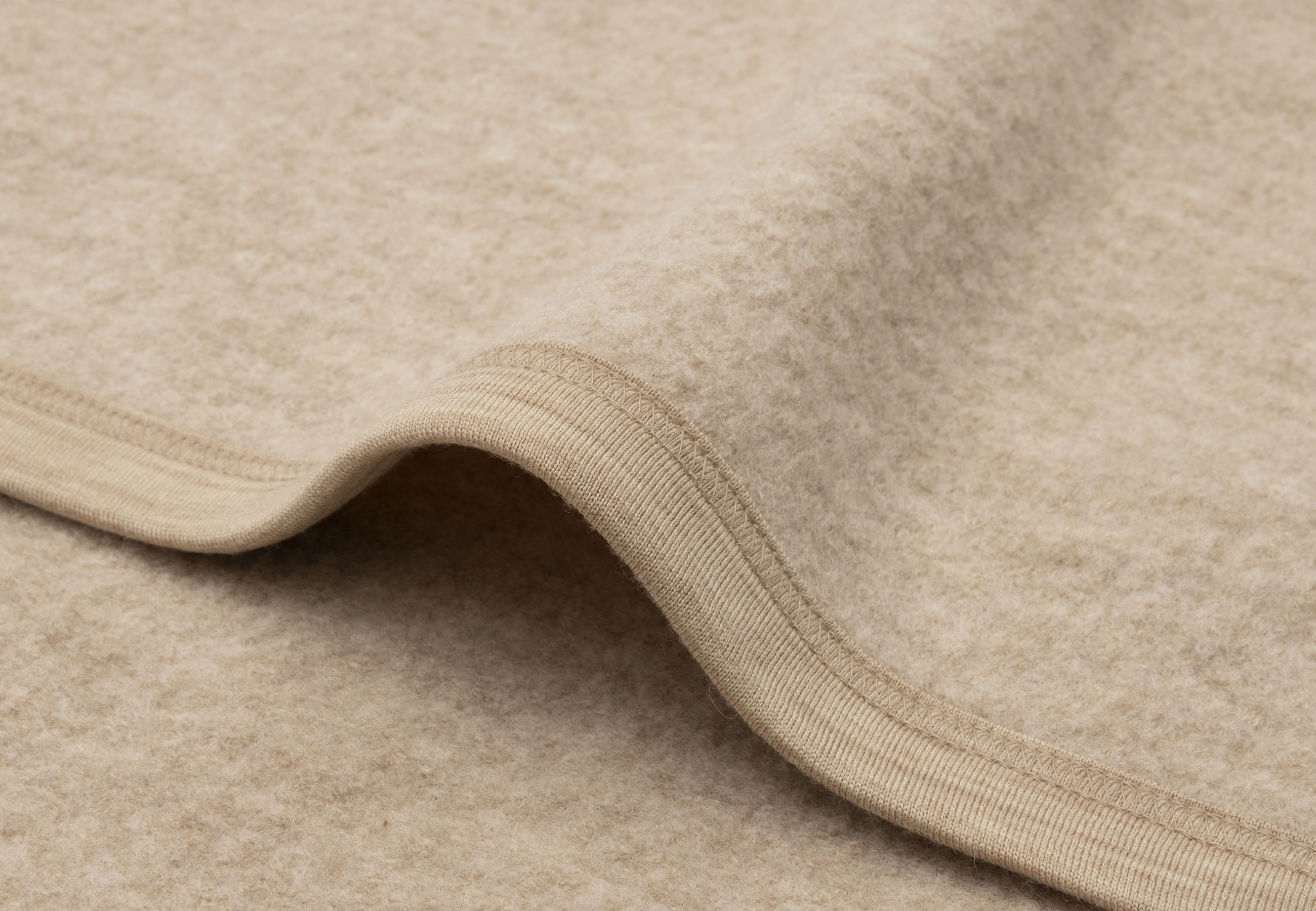 Jollein Babyfilt 75x100cm Merino Wool Felted Natural - 3