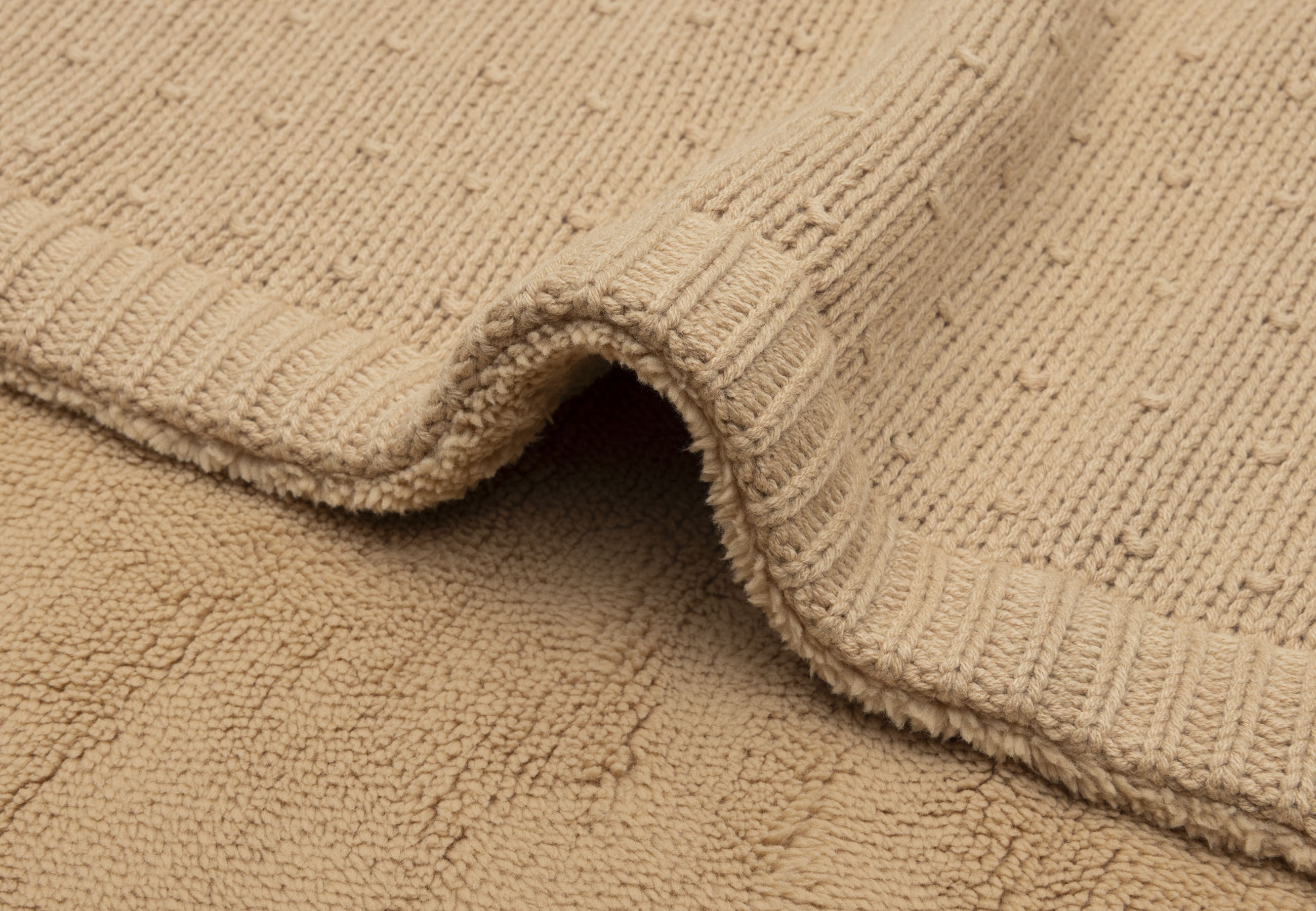 Jollein Babyfilt 75x100cm Sprinkle Knit Hazel/Fluffy - 4