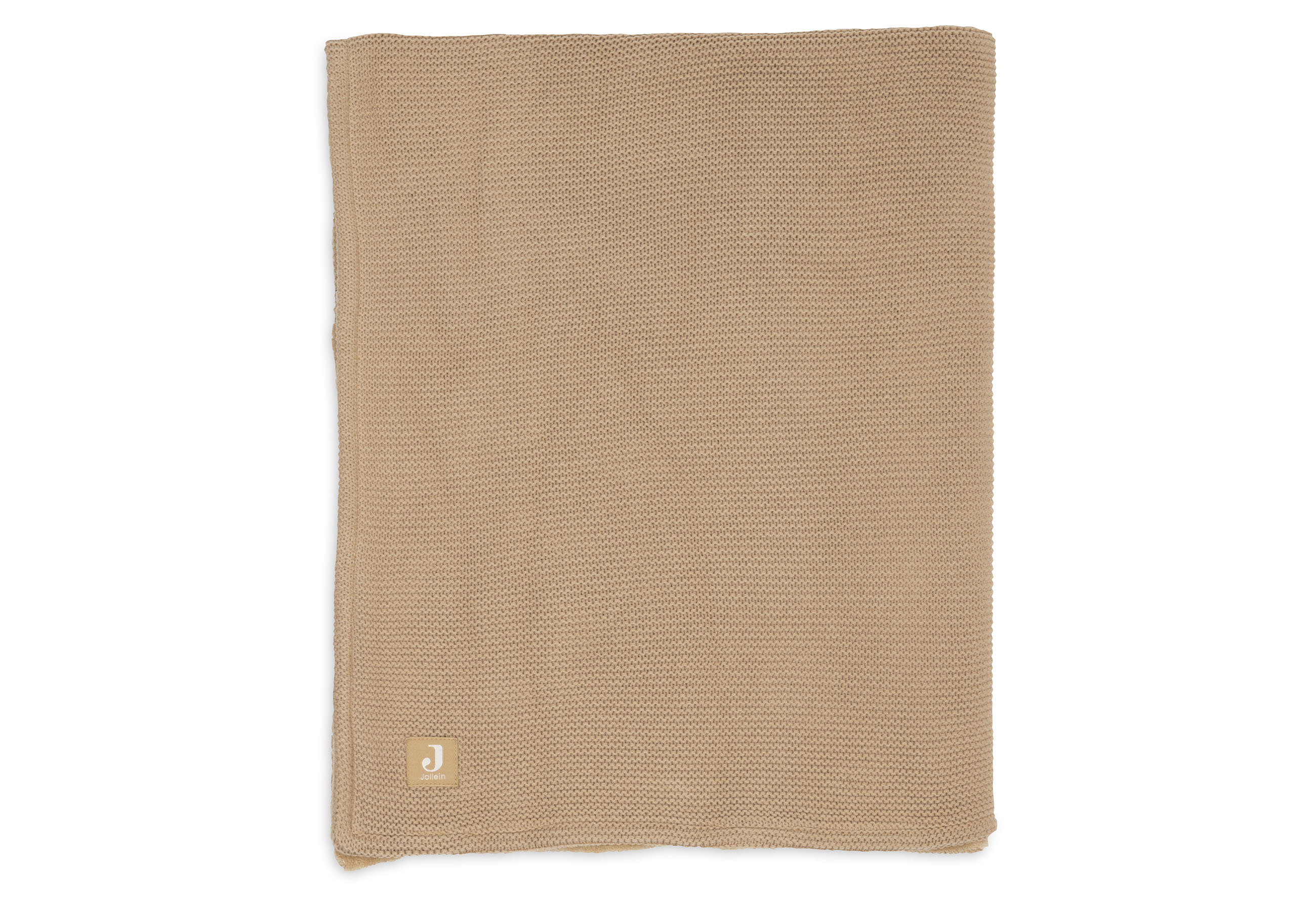 Jollein Babyfilt 75x100cm Basic Knit Hazel/Fleece - 5