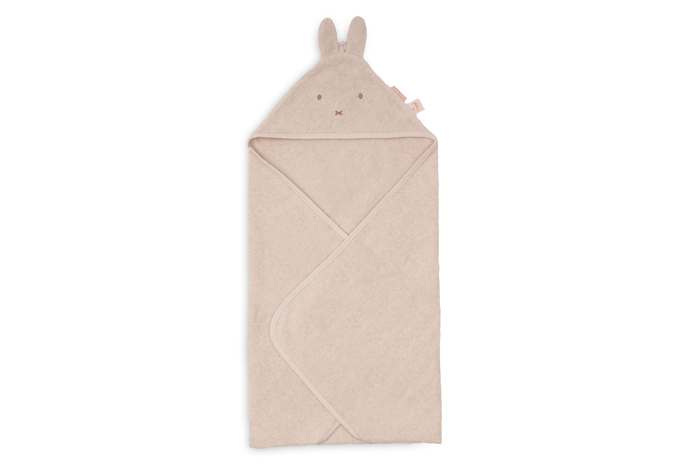 Jollein Badcape 75x75cm Miffy Silk Rose - 2