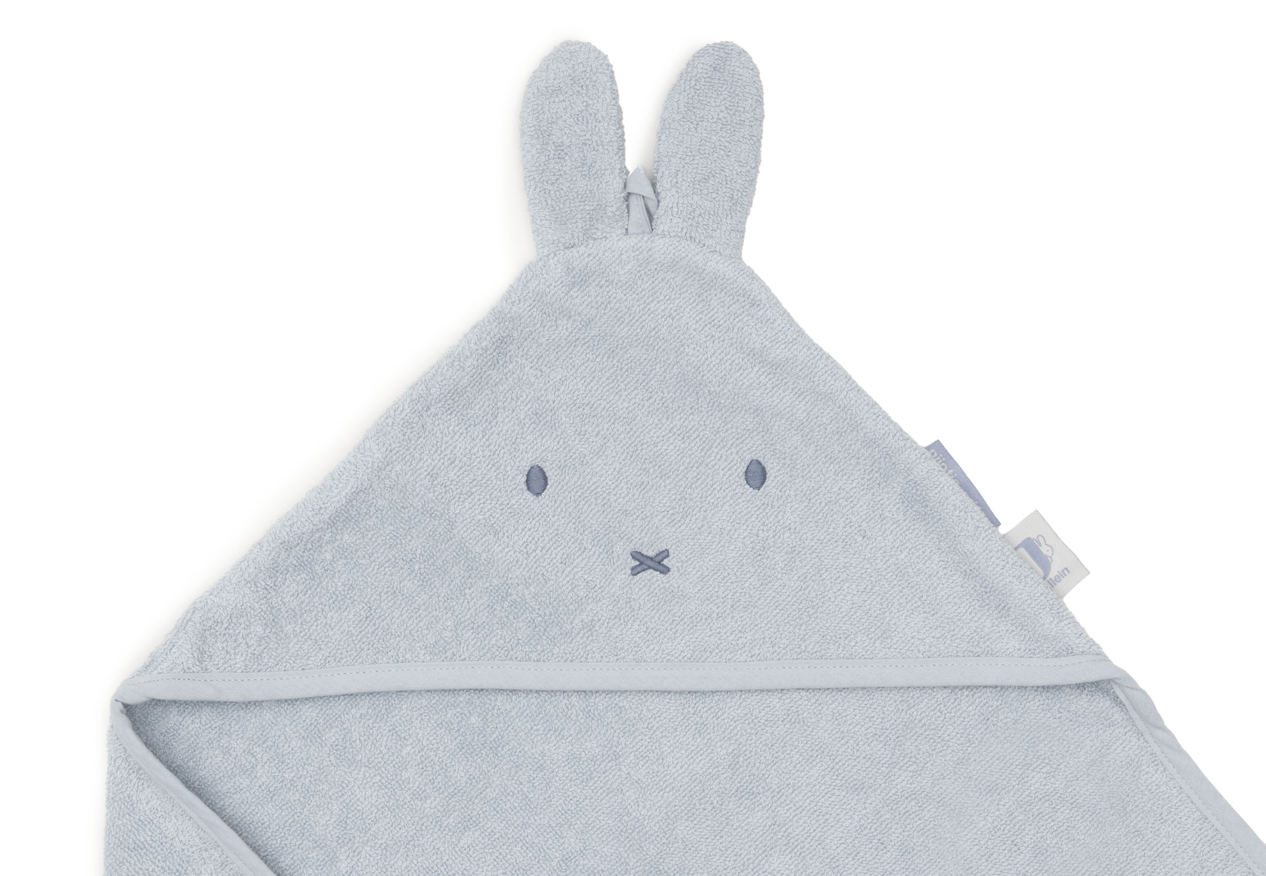 Jollein Badcape 75x75cm Miffy Cloudy Blue - 3