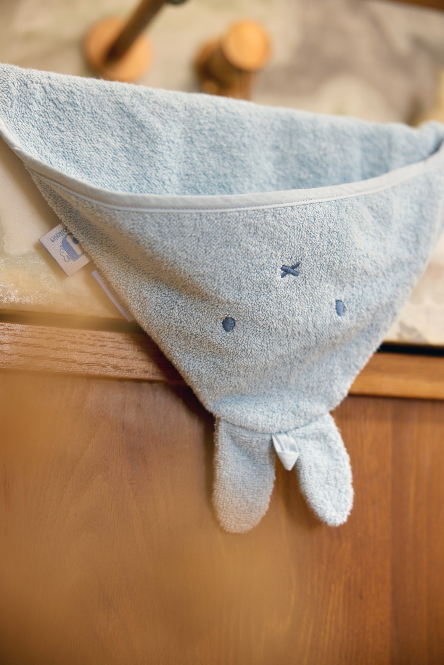 Jollein Badcape 75x75cm Miffy Cloudy Blue - 7