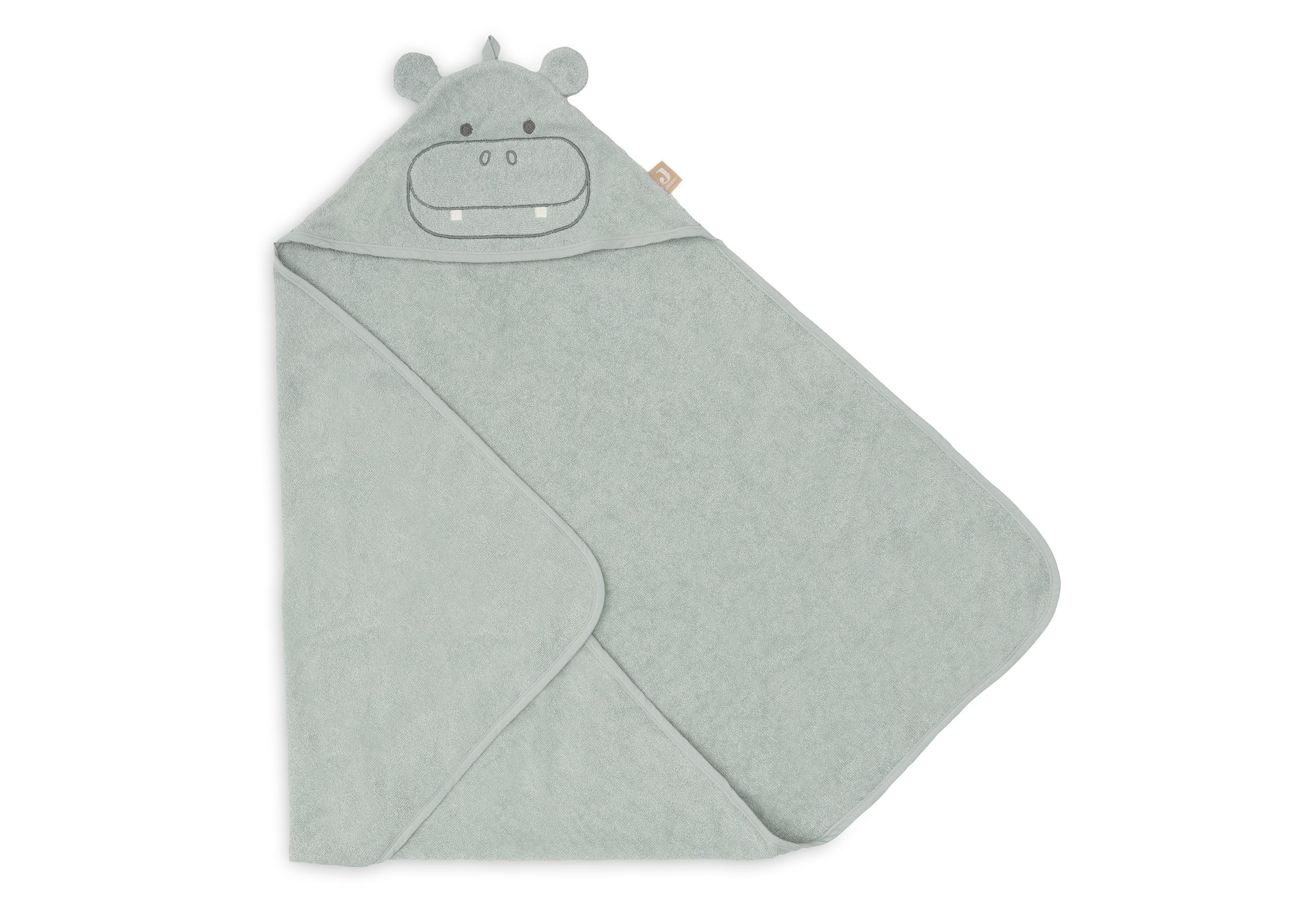 Jollein Badcape 75x75cm Hippo Happy