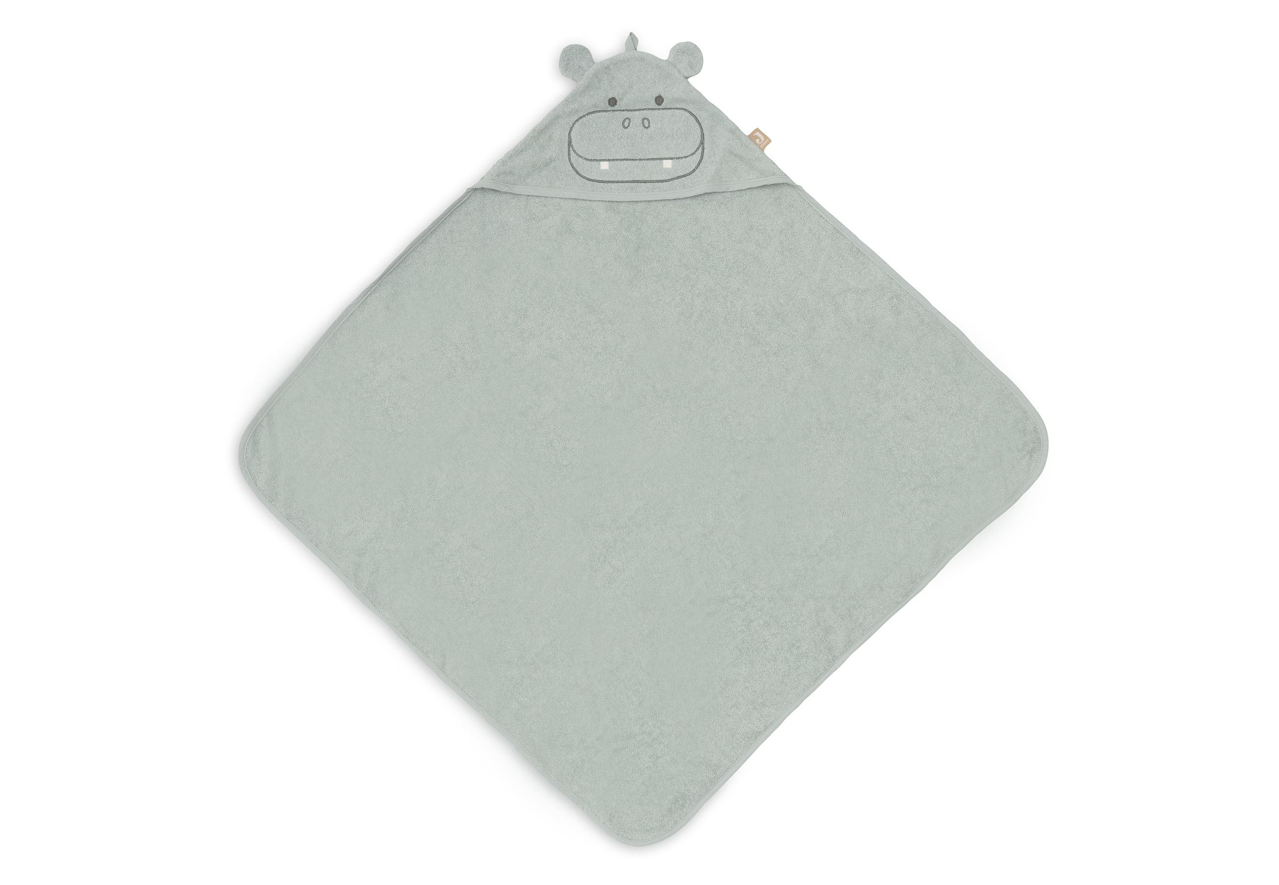 Jollein Badcape 75x75cm Hippo Happy - 6