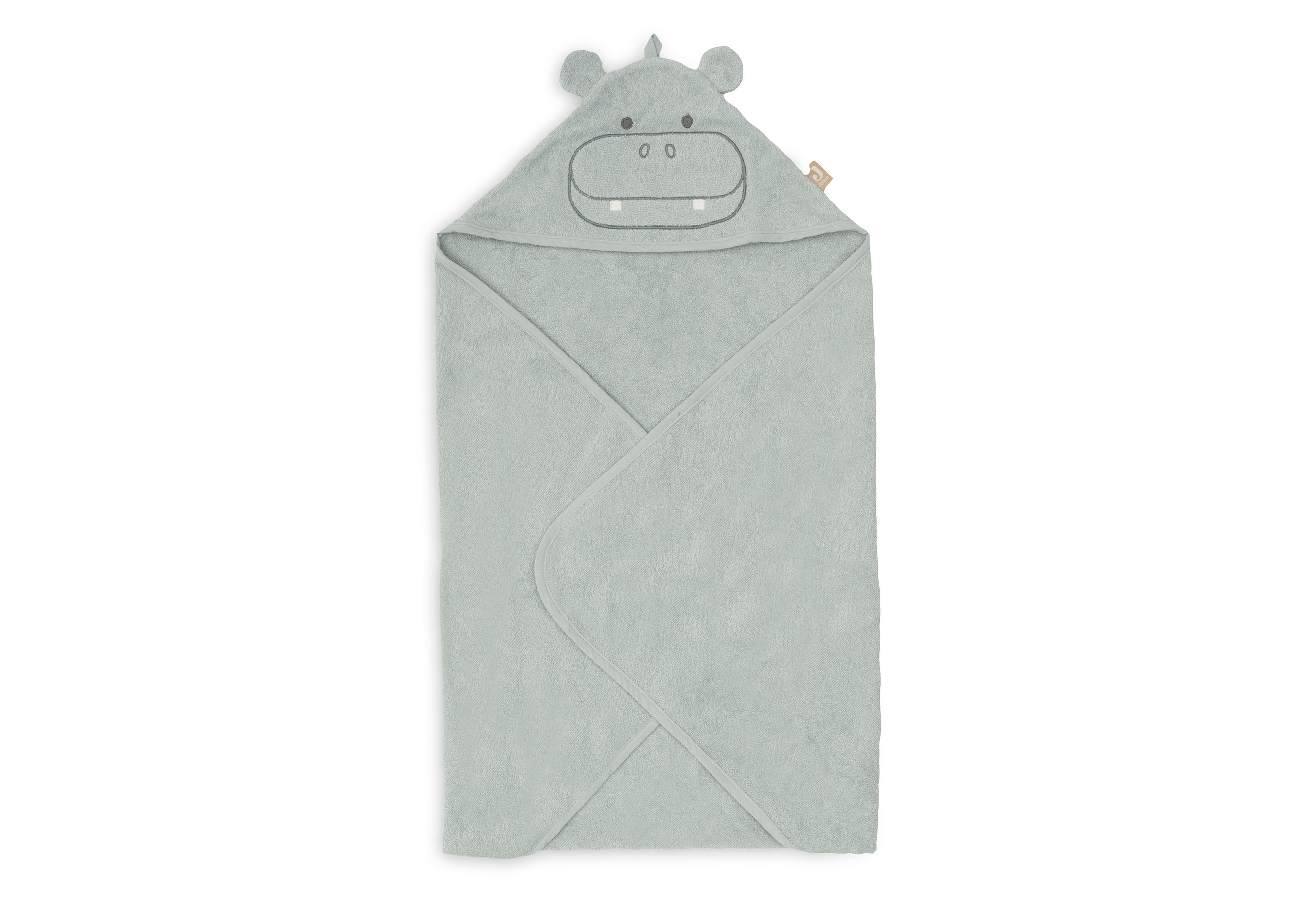 Jollein Badcape 75x75cm Hippo Happy - 2