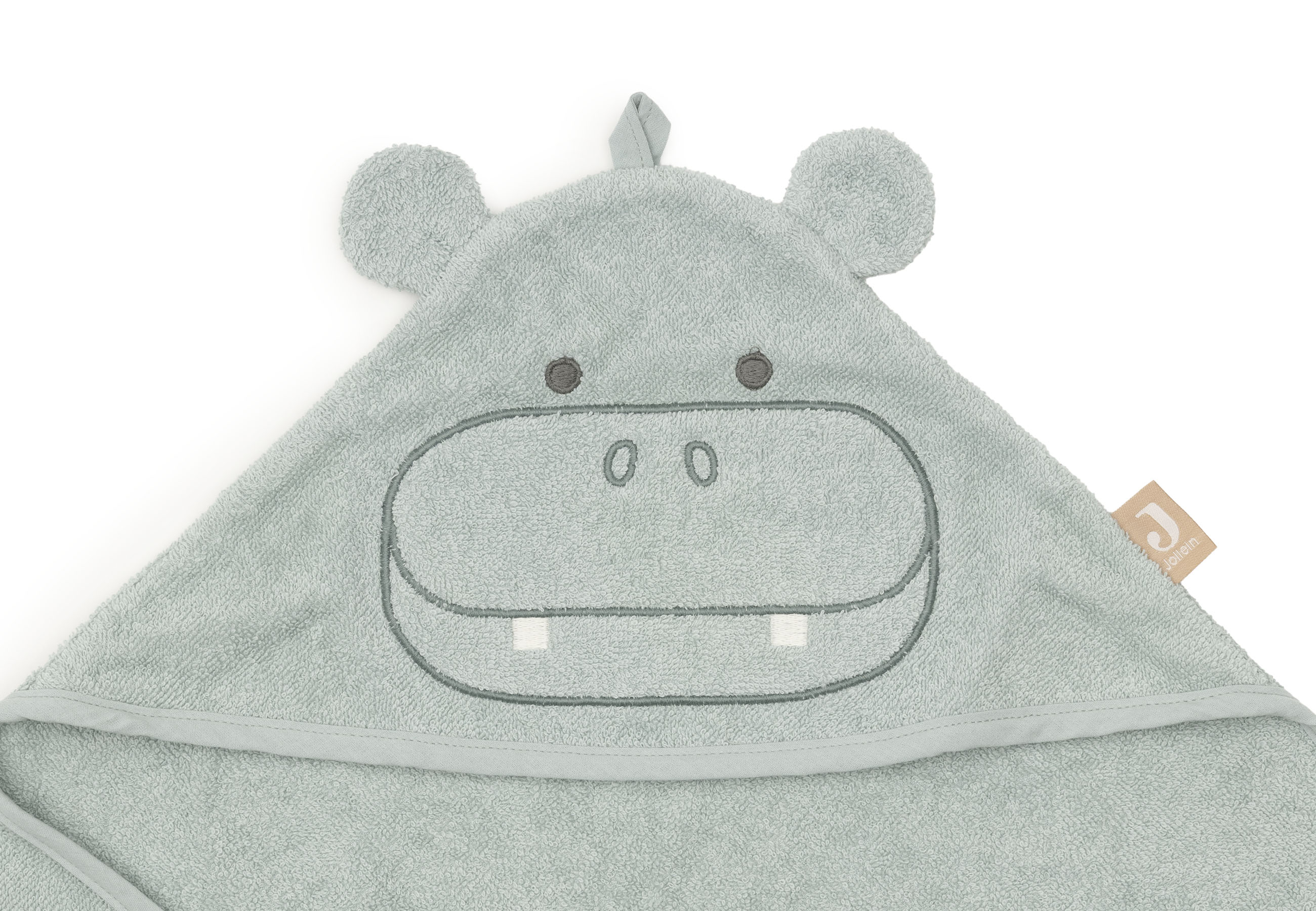 Jollein Badcape 75x75cm Hippo Happy - 3
