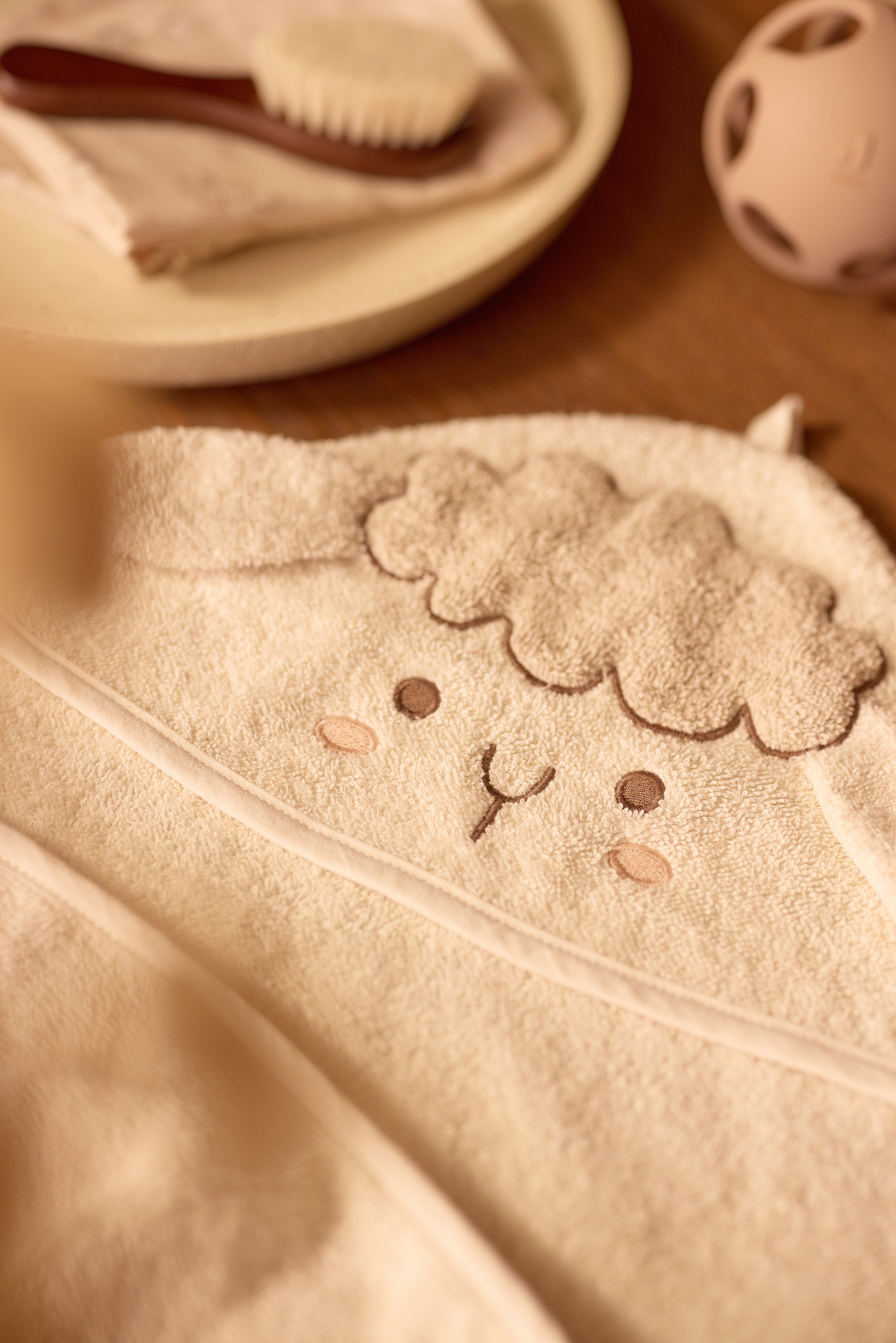 Jollein Badcape 75x75cm Sheep Sonny - 7