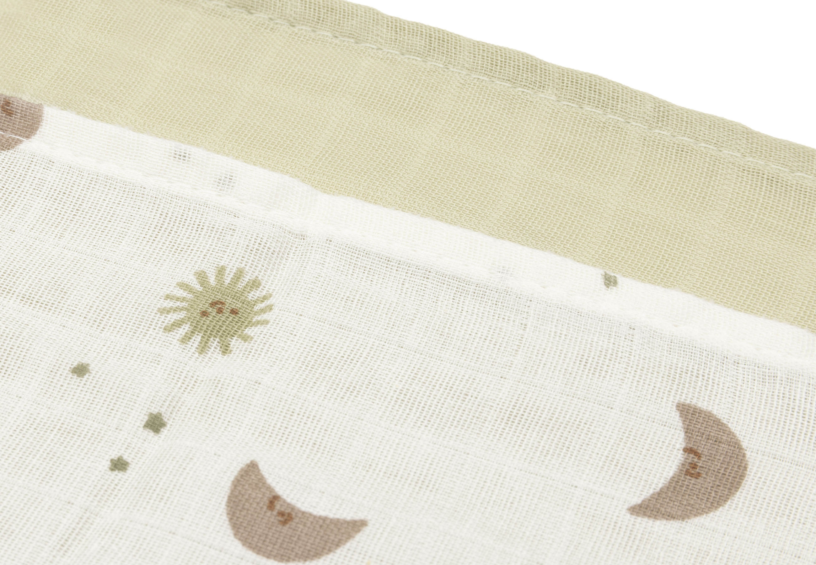 Jollein Muslinfilt 70x70cm Over the Moon (3pack) - 5