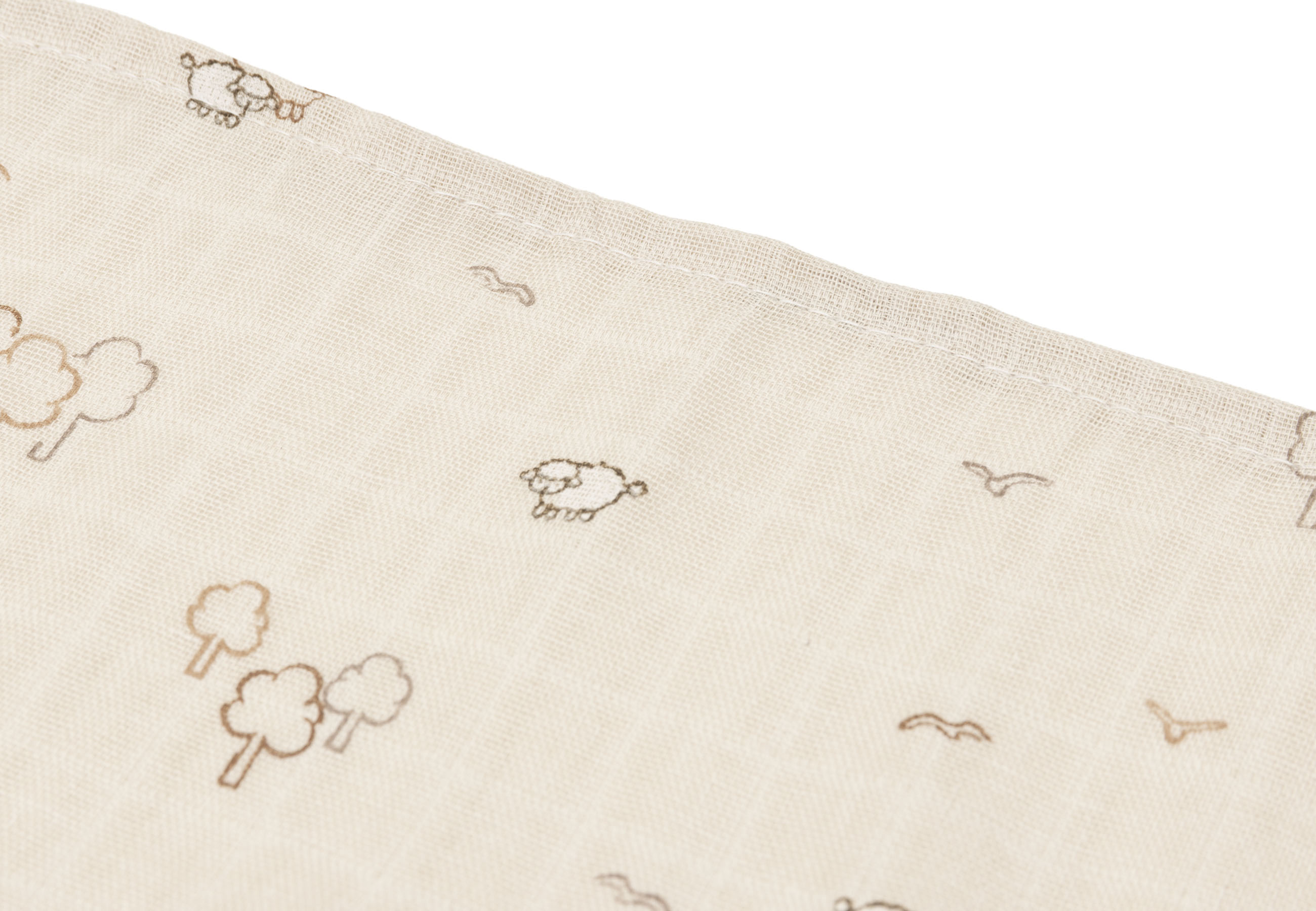 Jollein Muslinfilt 70x70cm Woolly (3pack) - 3