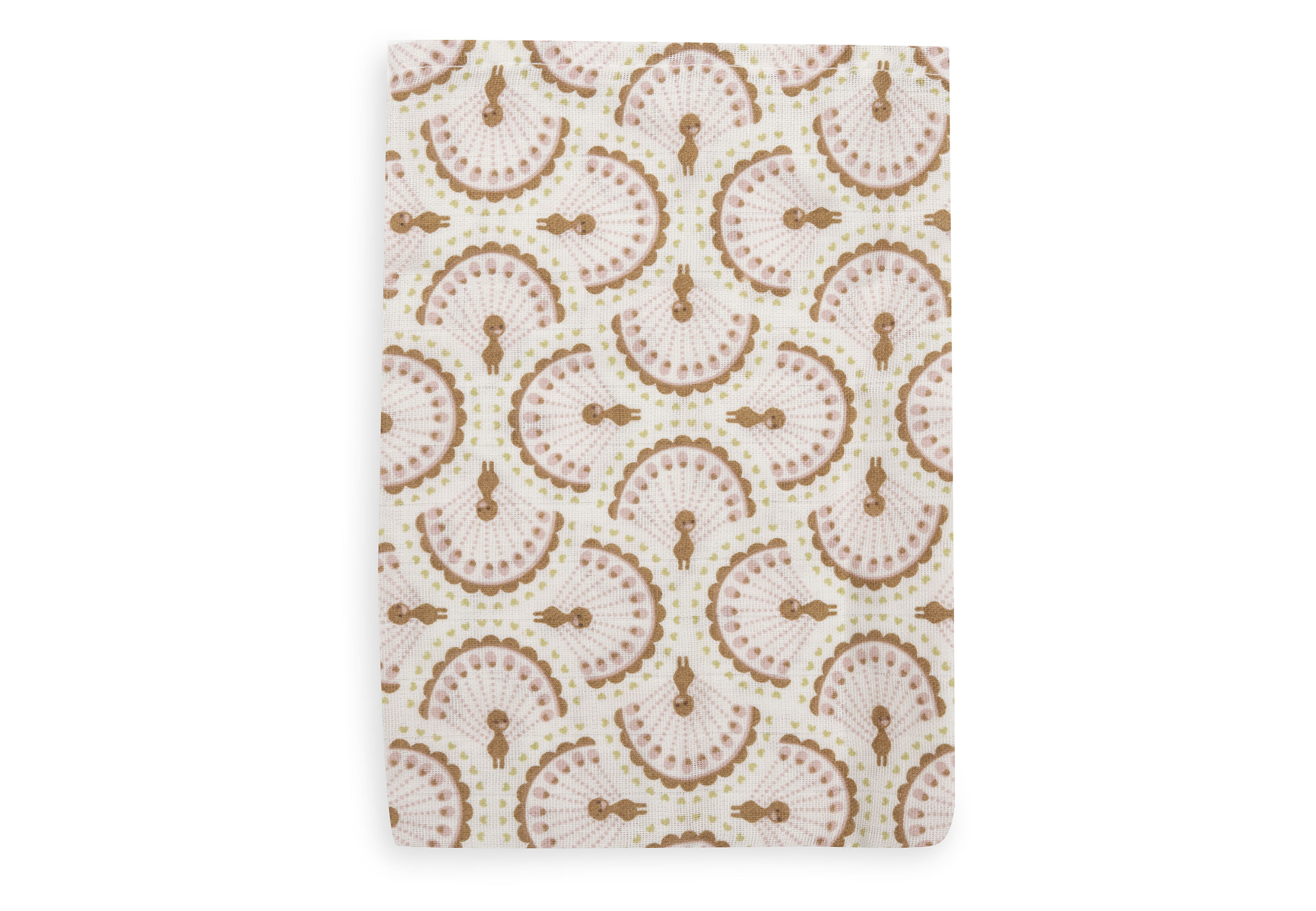 Jollein Tvättvante Muslin 15x20cm Soft Plumes (3pack) - 2