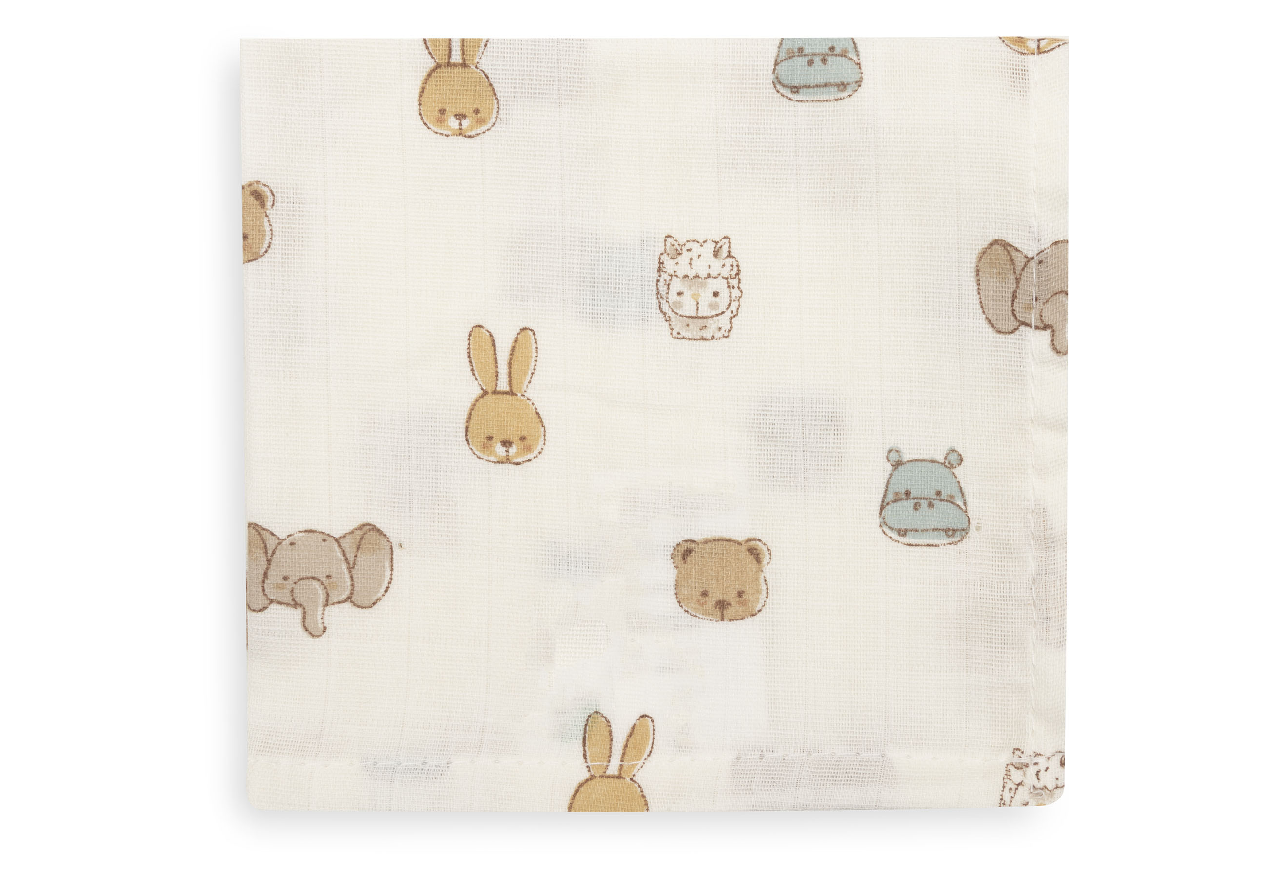 Jollein Tvättlapp i Muslin 31x31cm Jollies (3pack) - 2
