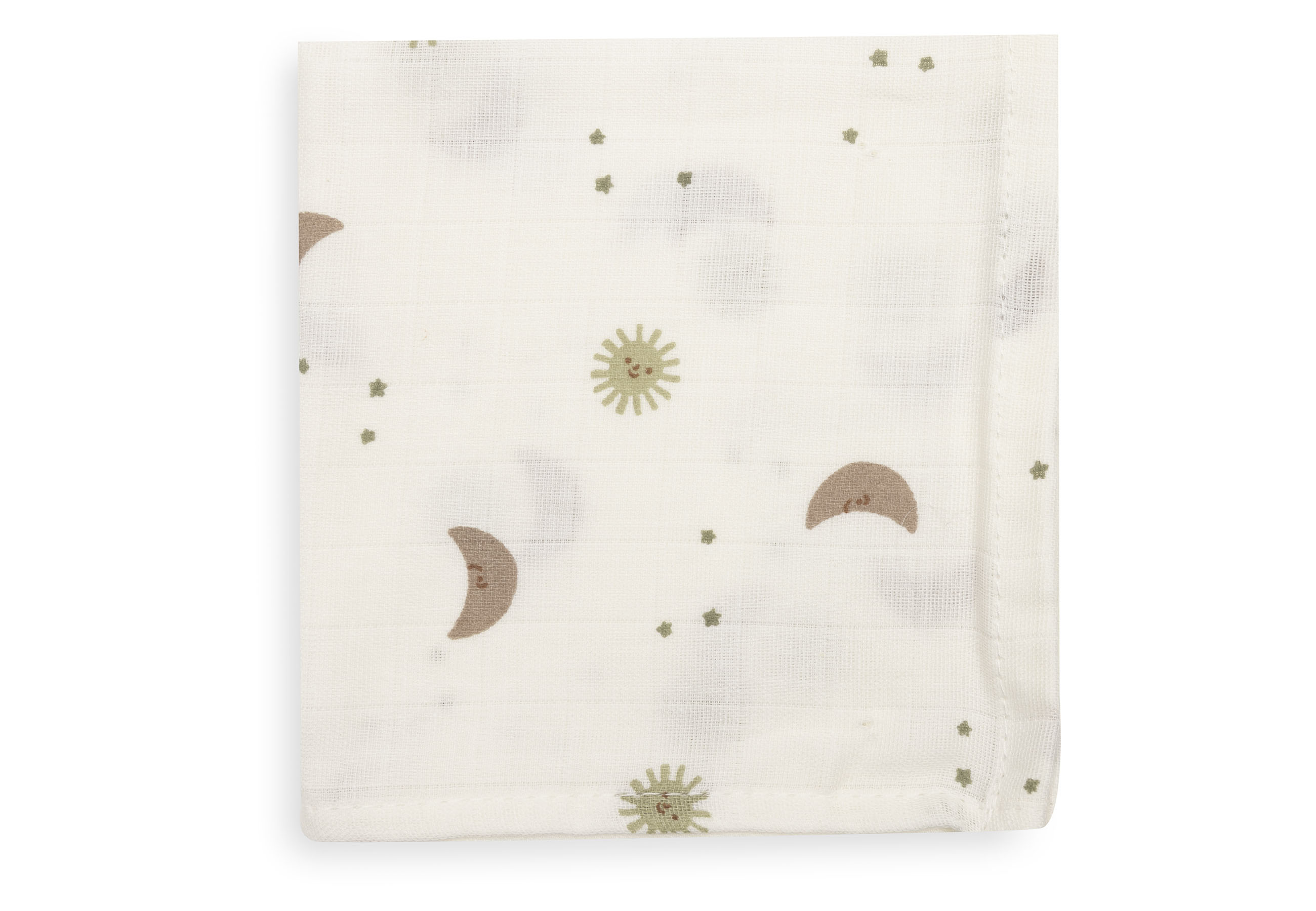 Jollein Tvättlapp i Muslin 31x31cm Over the Moon (3pack) - 2