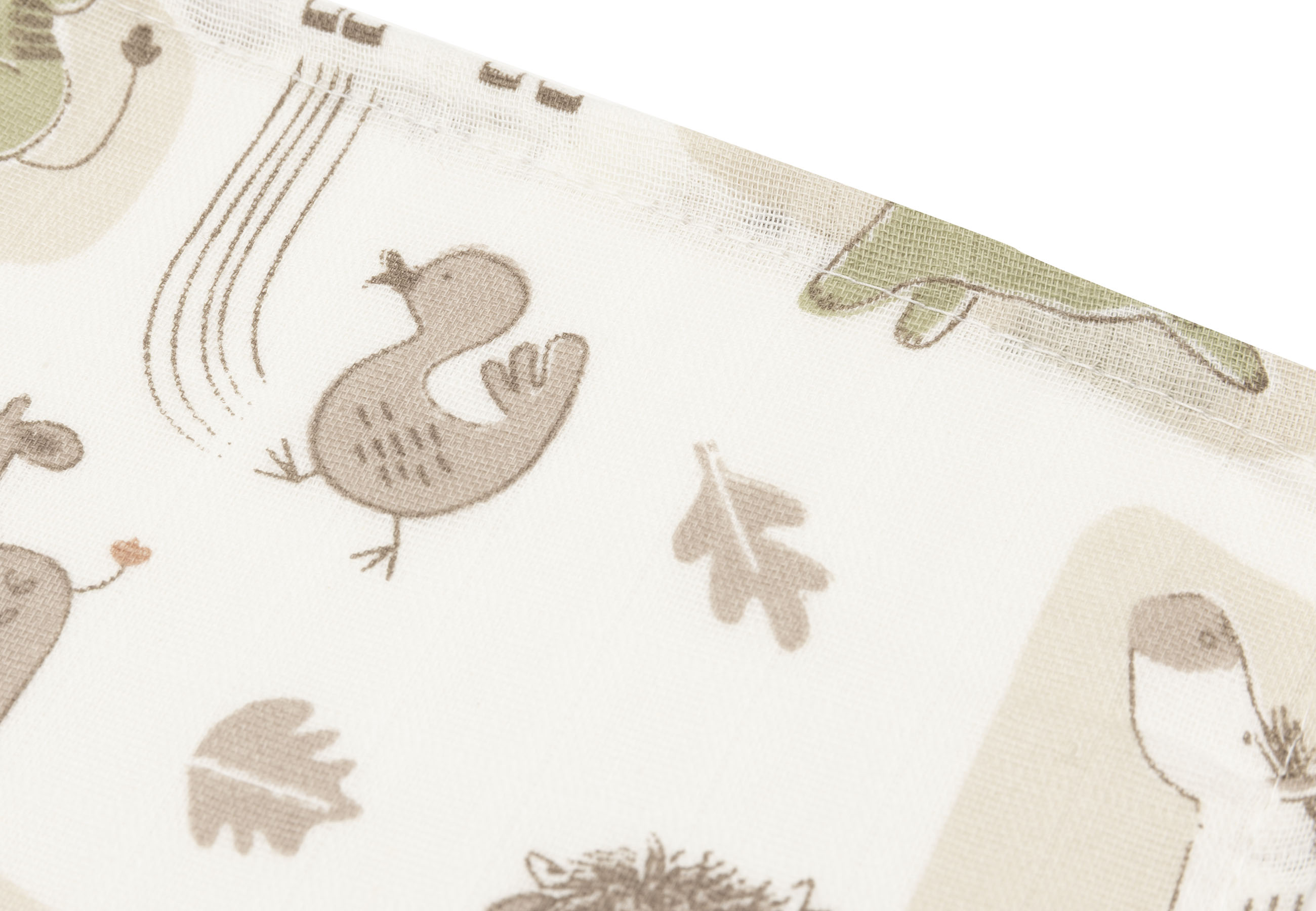 Jollein Tvättlapp i Muslin 31x31cm Barn Buddies (3pack) - 3